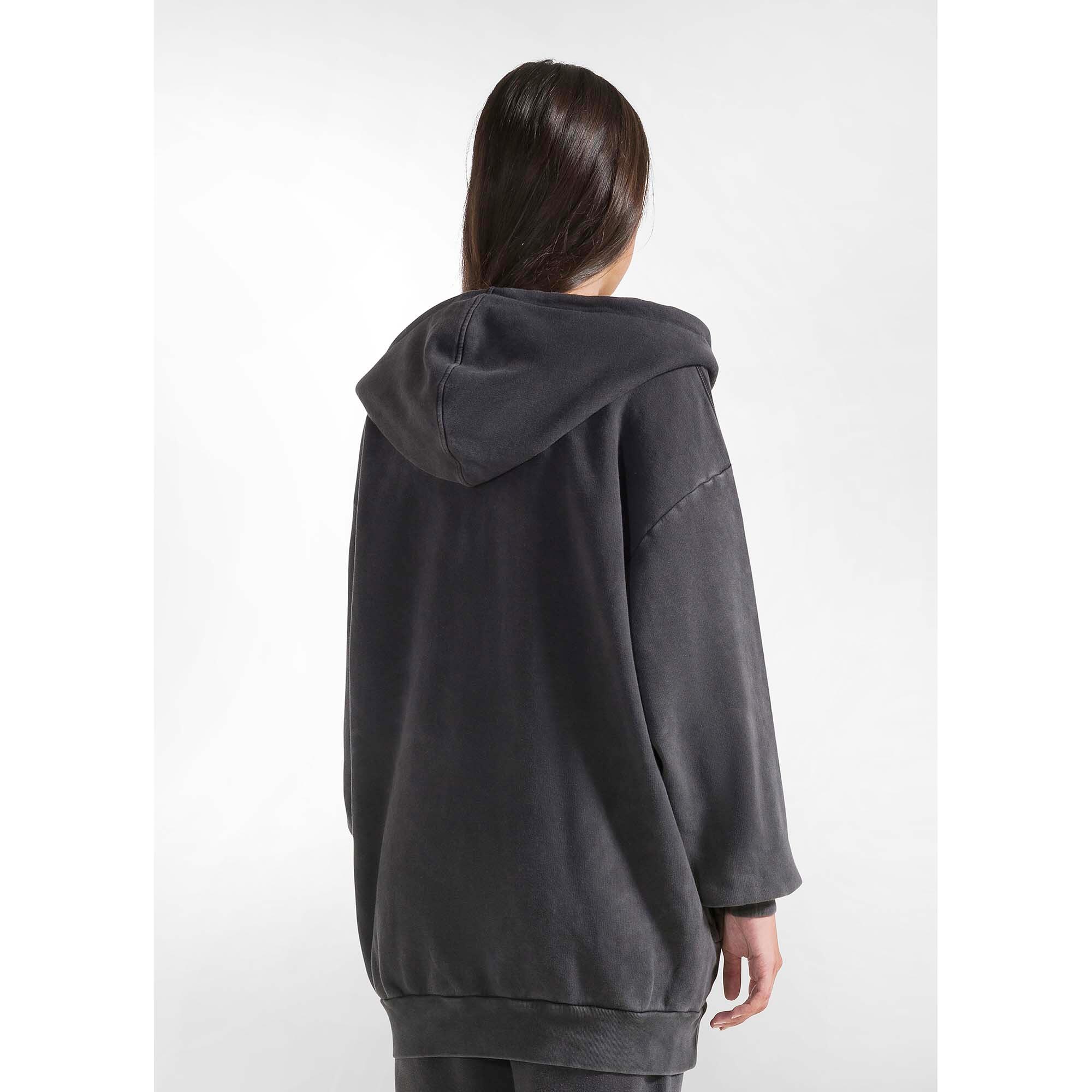 Felpa Deha Marbled Oversize Full Zip Hoodie Donna 3/5