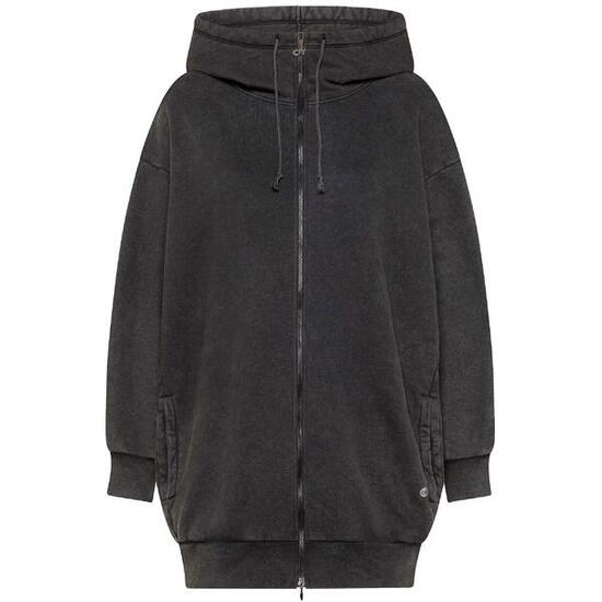 Felpa Deha Marbled Oversize Full Zip Hoodie Donna