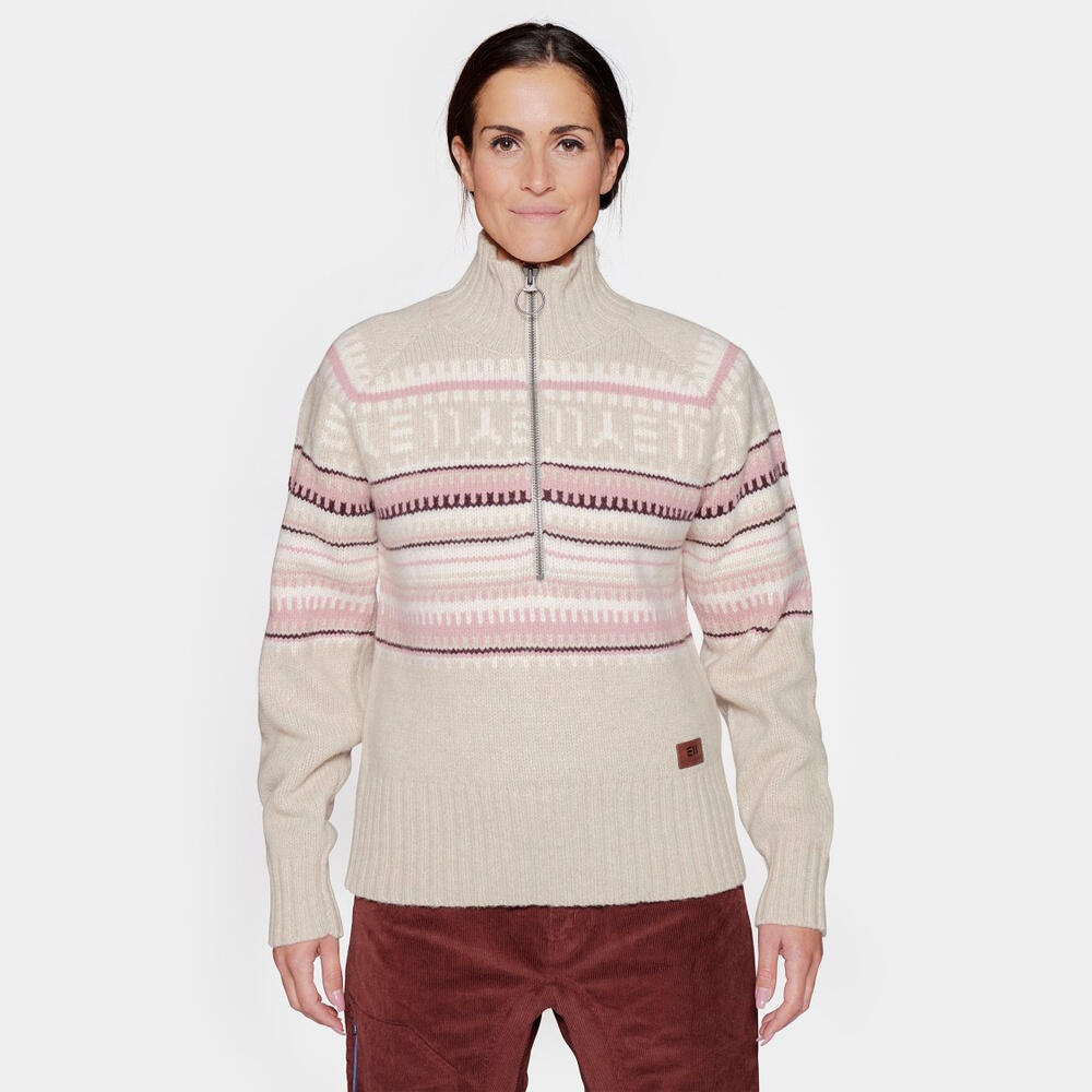 Pull zippé femme Elevenate Davos 2/3