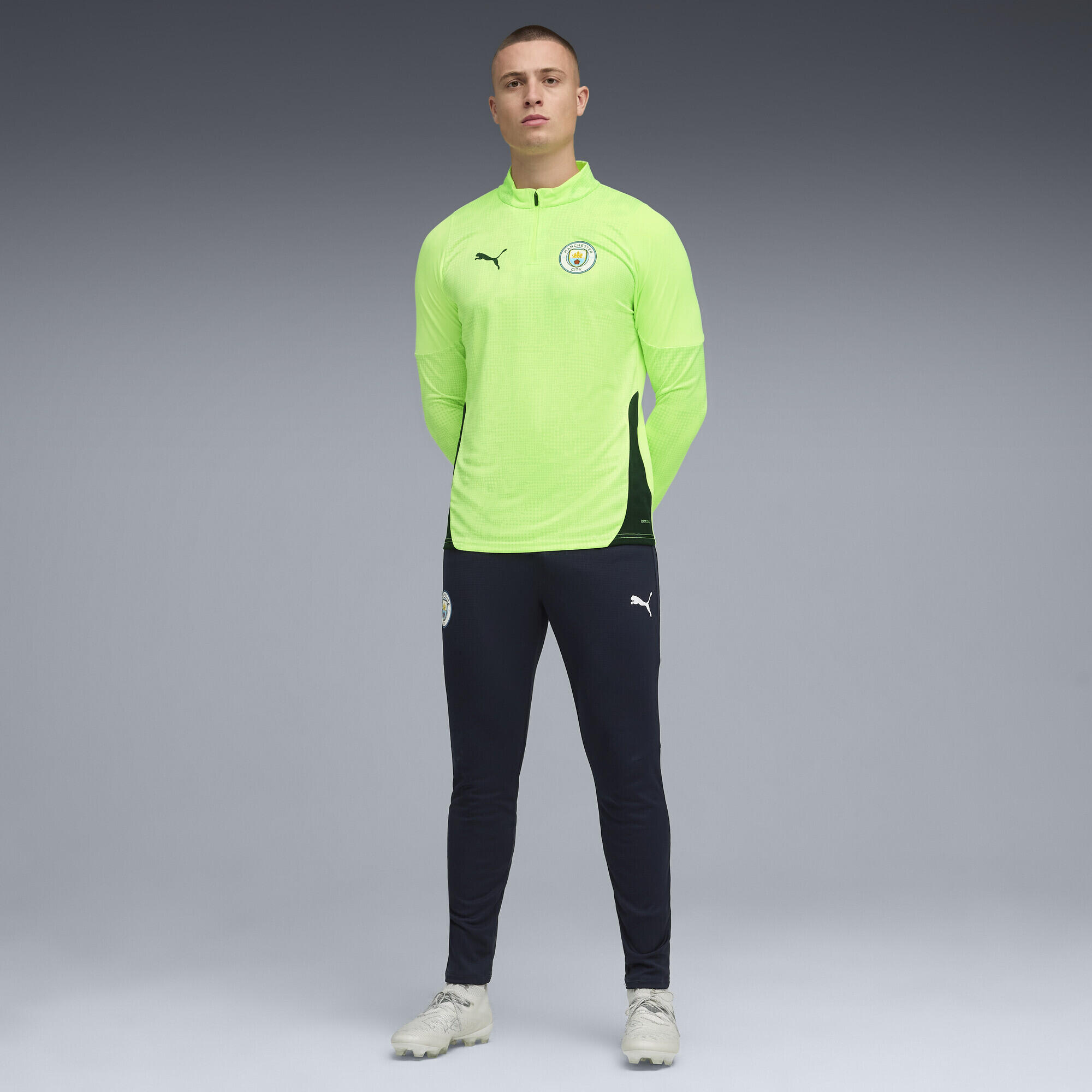 Haut d'entraînement à col zippé Manchester City Homme PUMA 4/5
