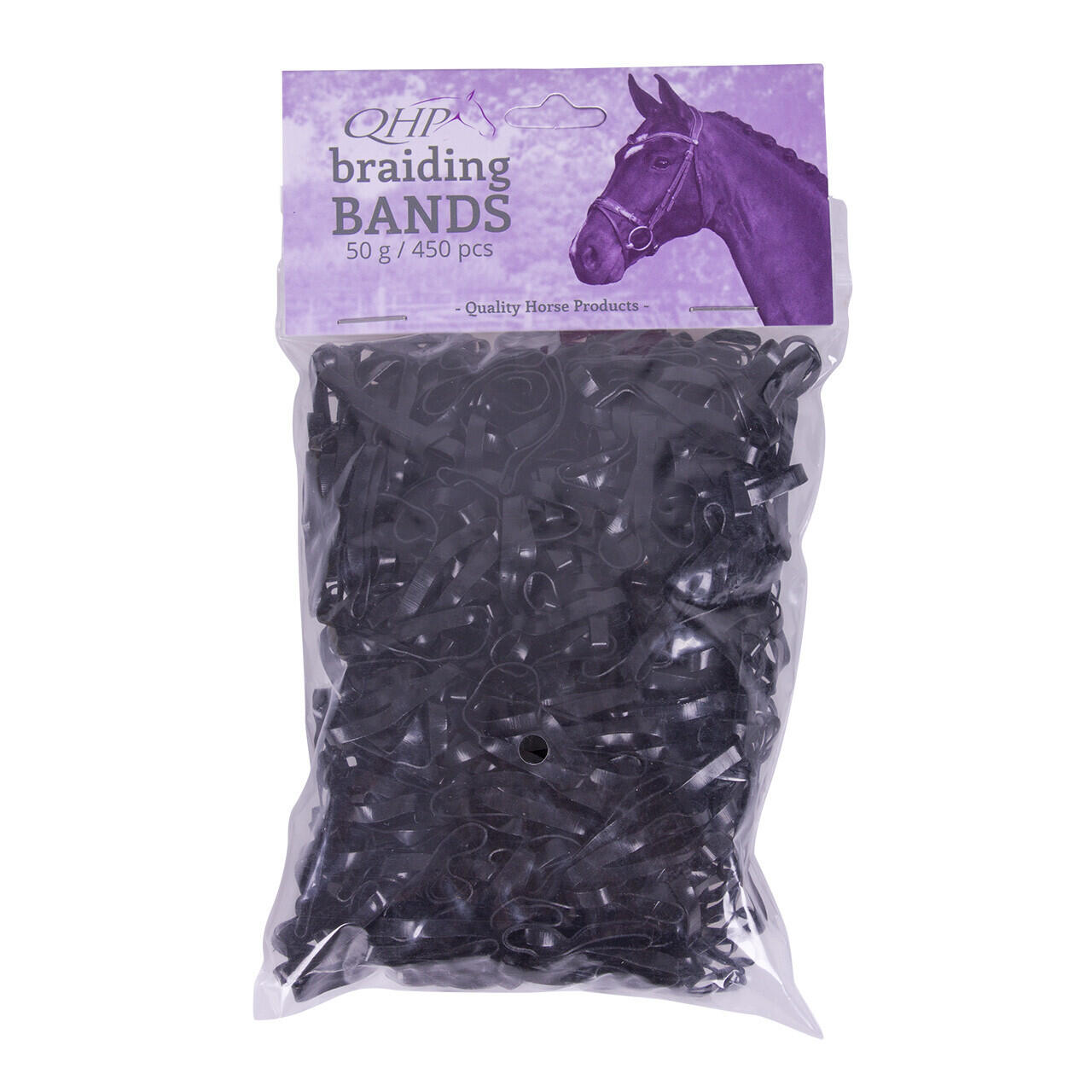 QHP Wide rubber hair ties for horses Q-essentials