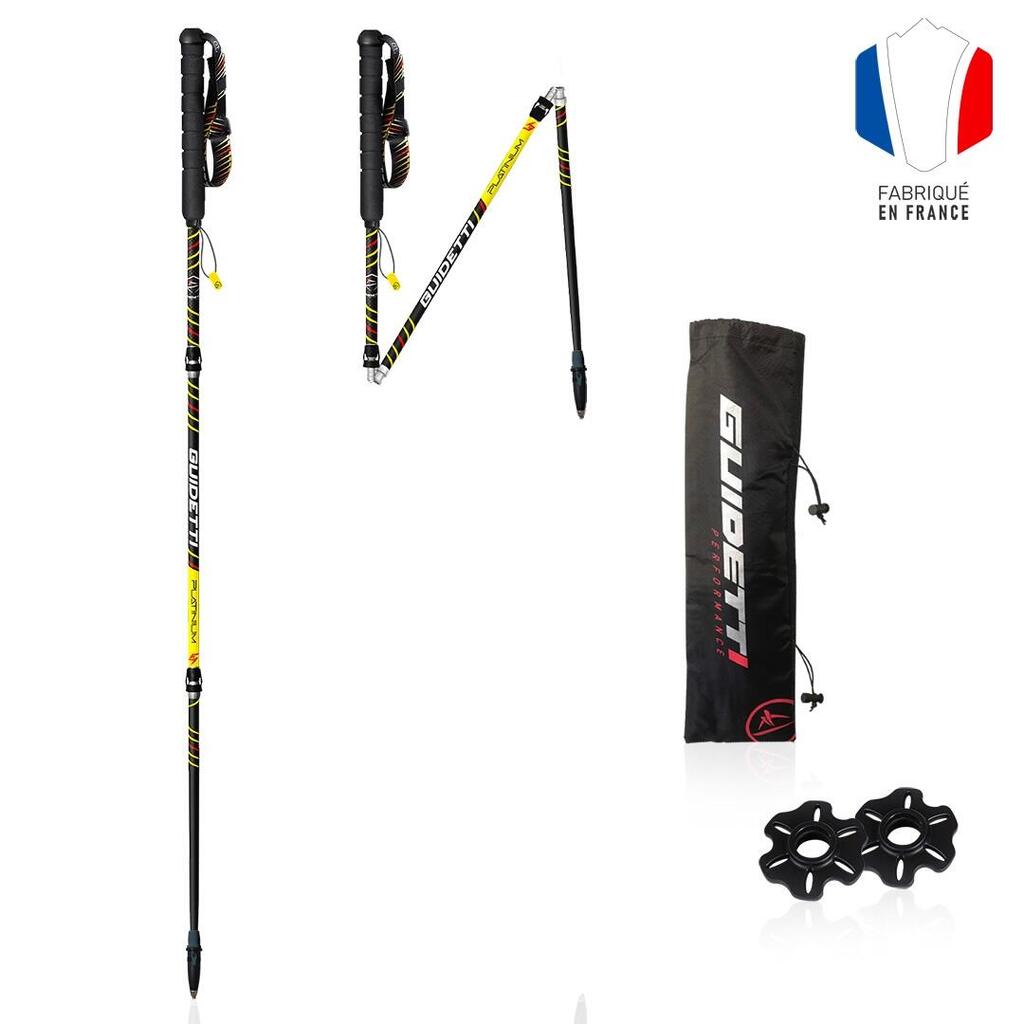 Trail Poles - PLATINIUM AERO PERF - Foldable Carbon