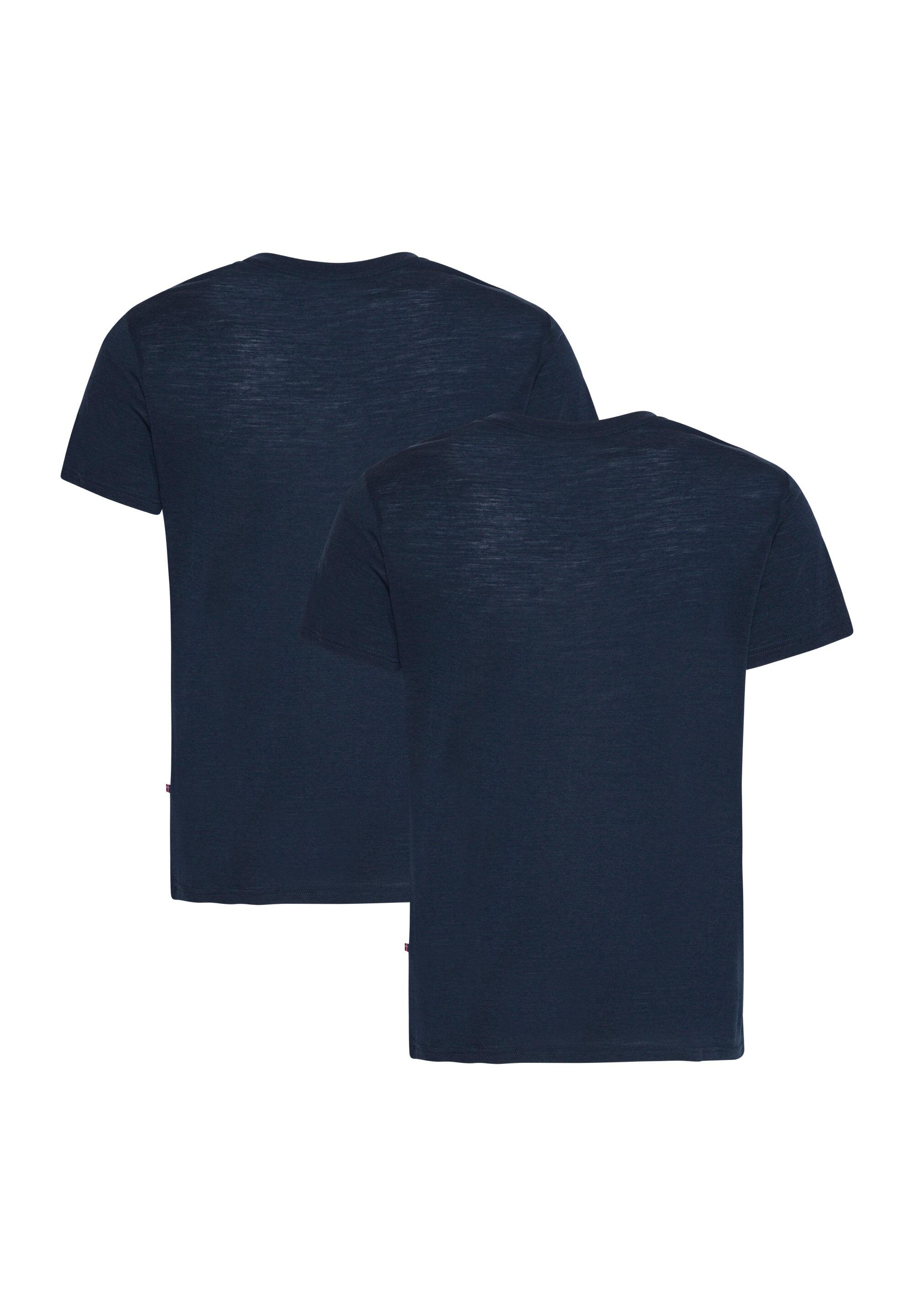 Camiseta Hombre 100% Lana Merina Ligera Resistente a los Olores Interior 2 Pack 2/6