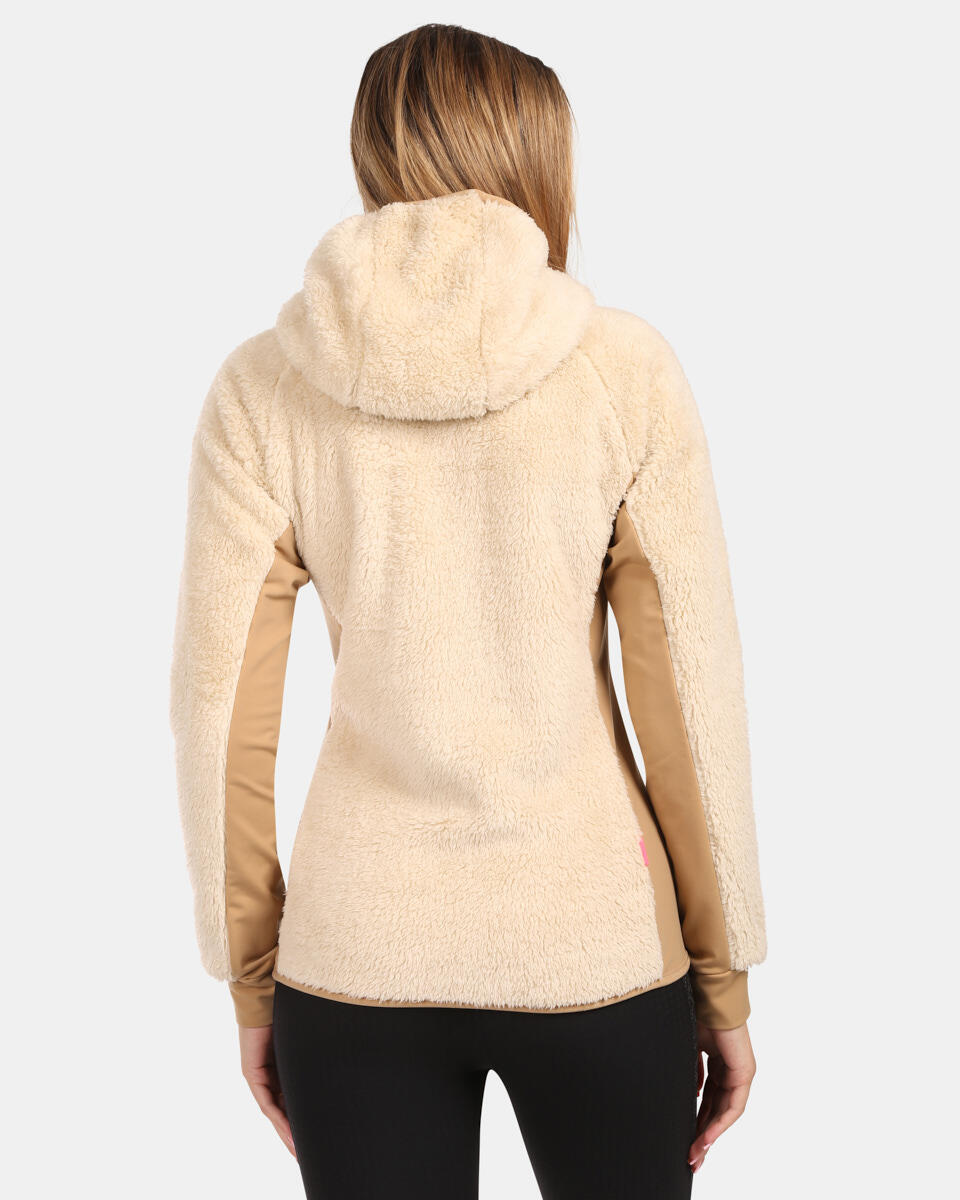 Sudadera polar NORKA-W para mujer KILPI Beige 2/7