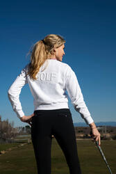 Pull de golf femme Kauri à col rond – Doux, confortable et polyvalent