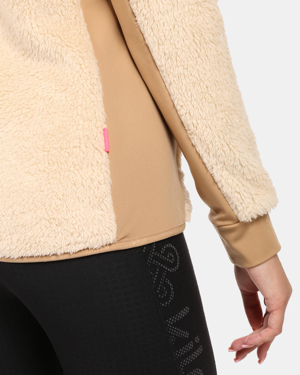 Sudadera polar NORKA-W para mujer KILPI Beige 4/7