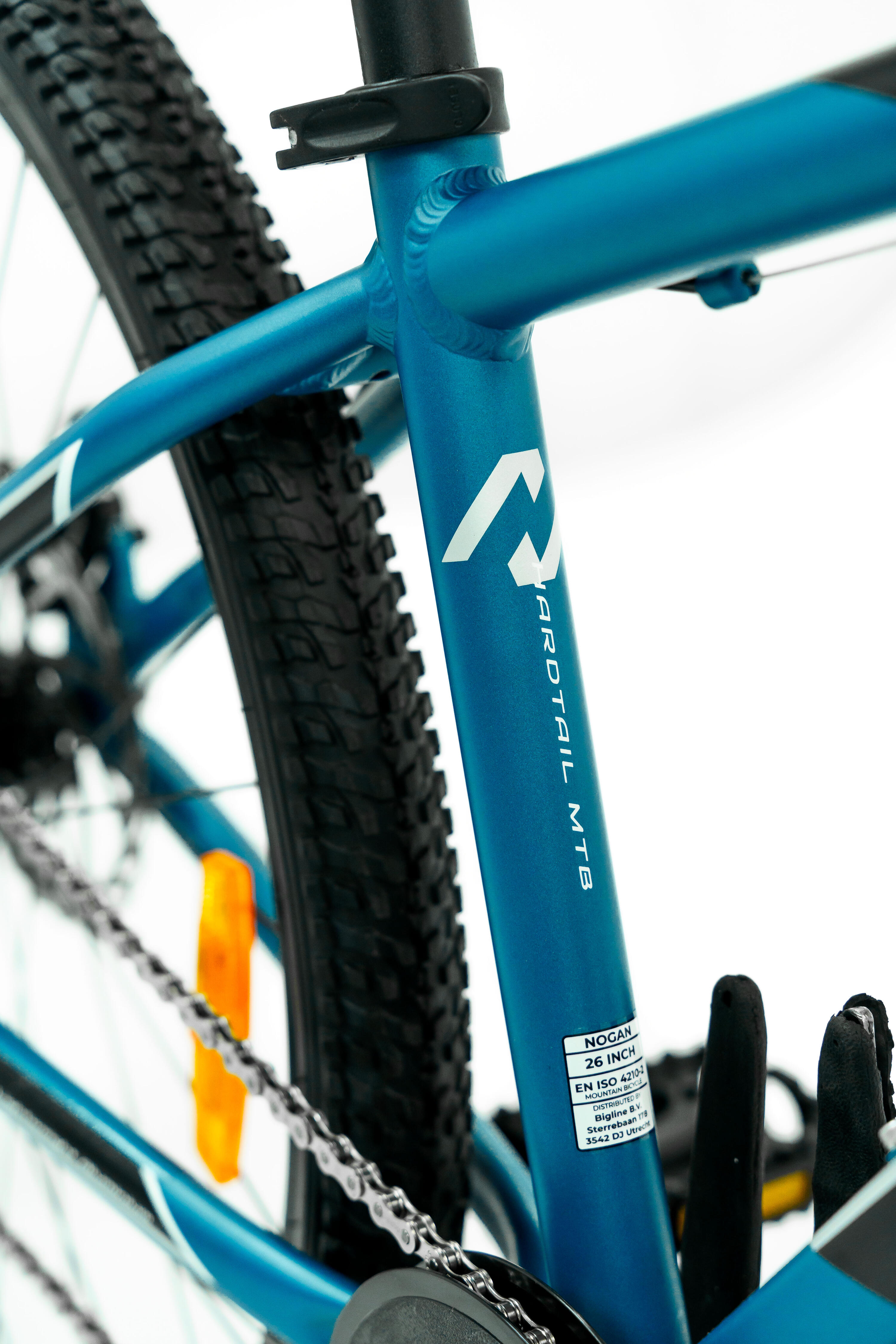 Vélo enfant léger Nogan Gravel PRO - 24 pouces - 7 vitesses - Bleu 5/7