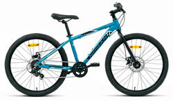 Vélo enfant léger Nogan Gravel PRO - 24 pouces - 7 vitesses - Bleu