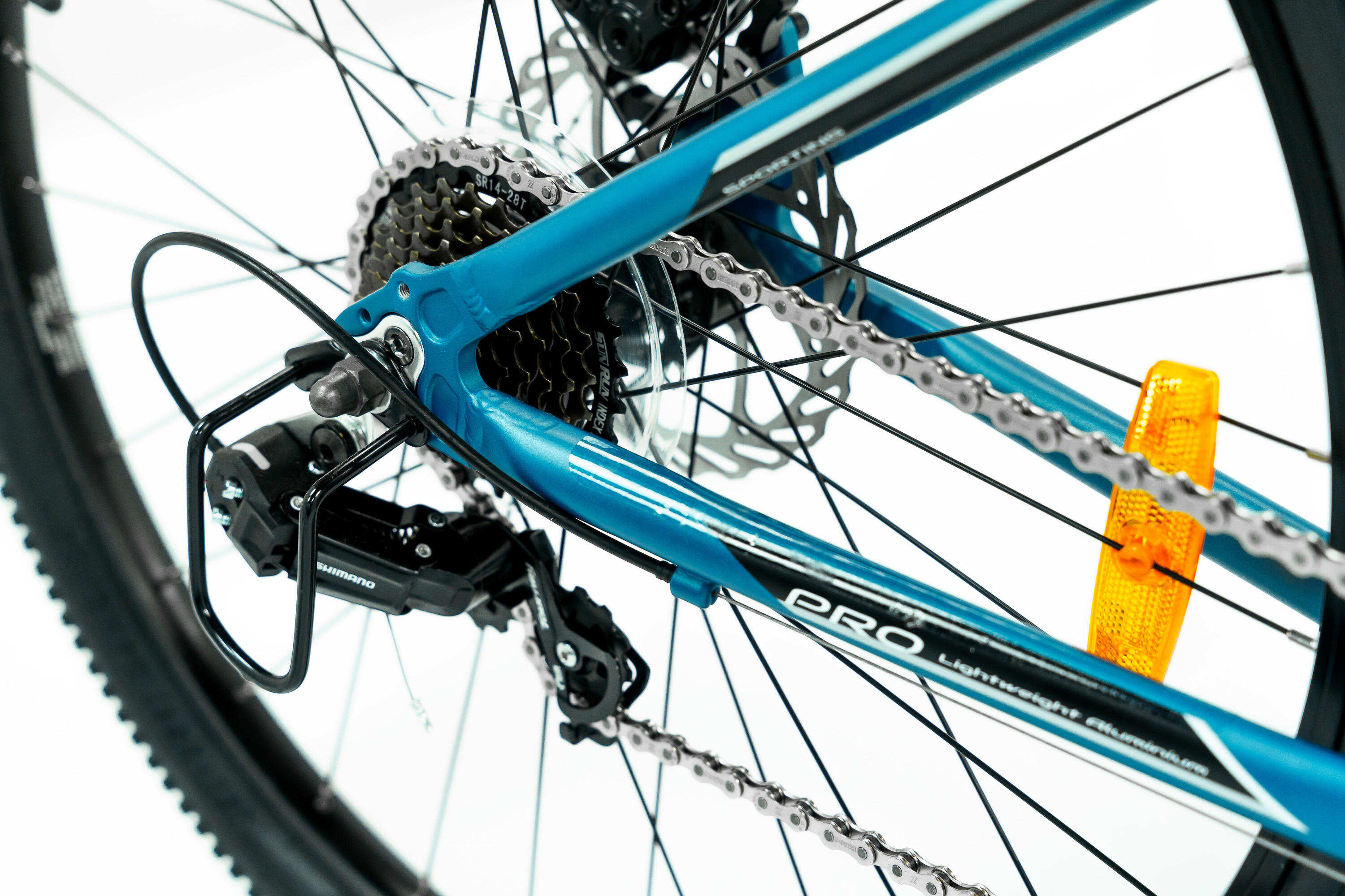 Vélo enfant léger Nogan Gravel PRO - 24 pouces - 7 vitesses - Bleu 6/7
