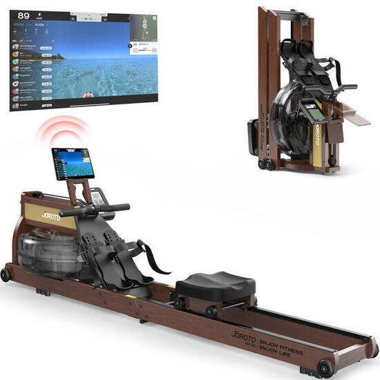 Opvouwbare waterroeimachine MR380C, belasting 158kg, LCD + KINOMAP