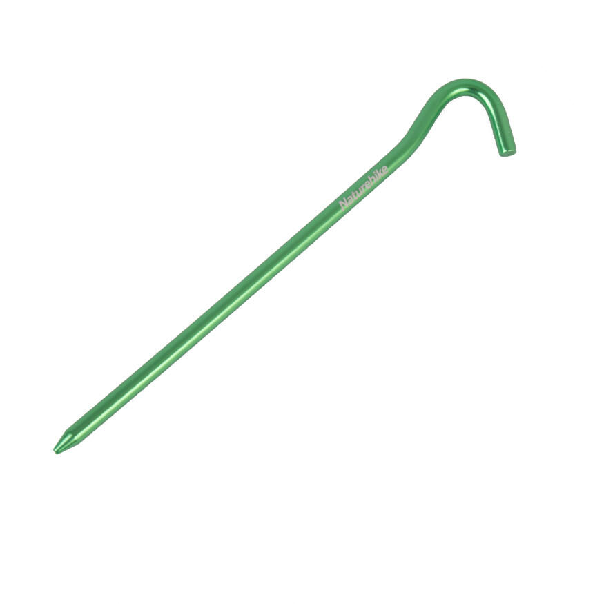 NATUREHIKE Sada kolíků na stan Naturehike - hliníková slitina, 18 cm (8 ks)