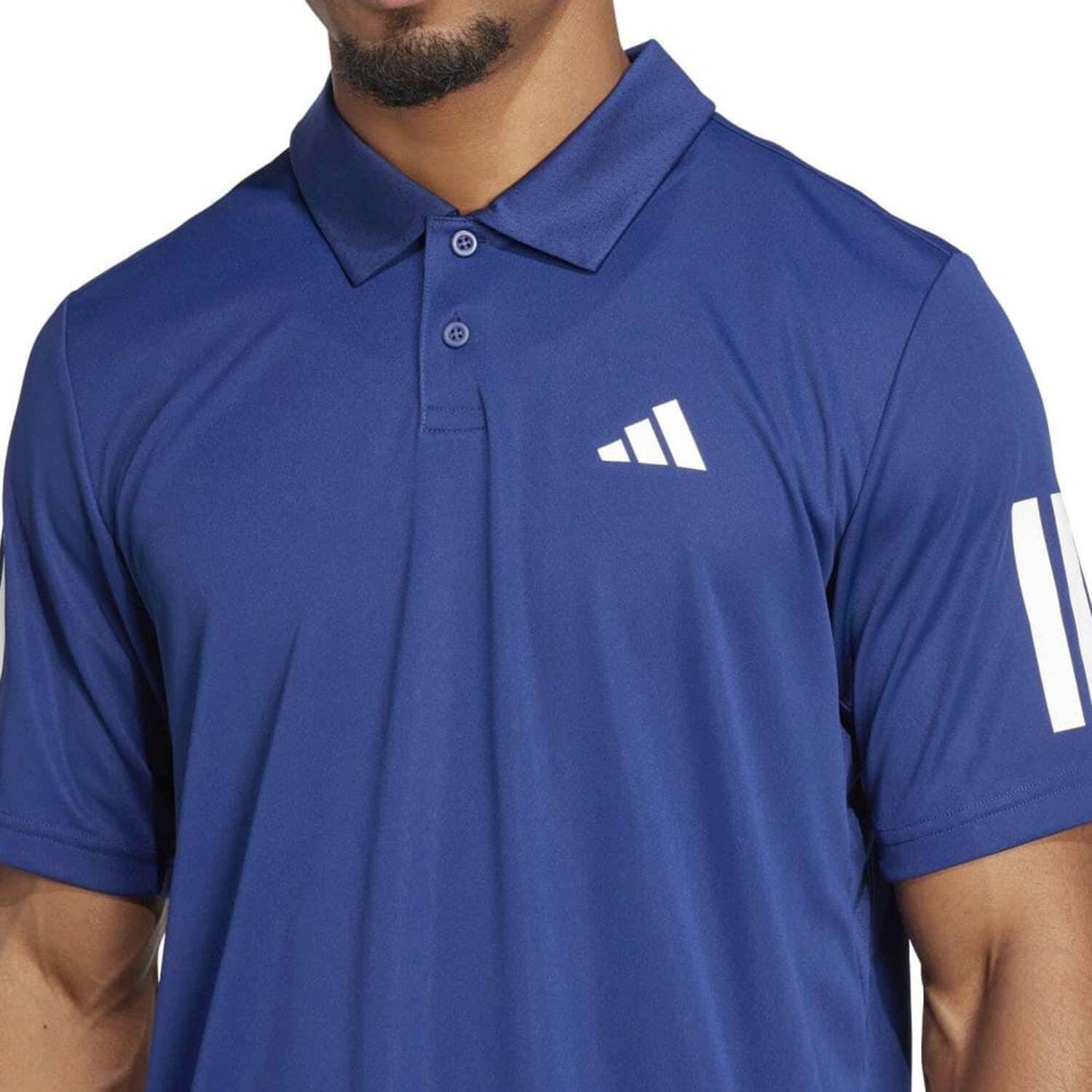 Adidas Club 3 Strisce Kue81 Polo Uomo 3/5