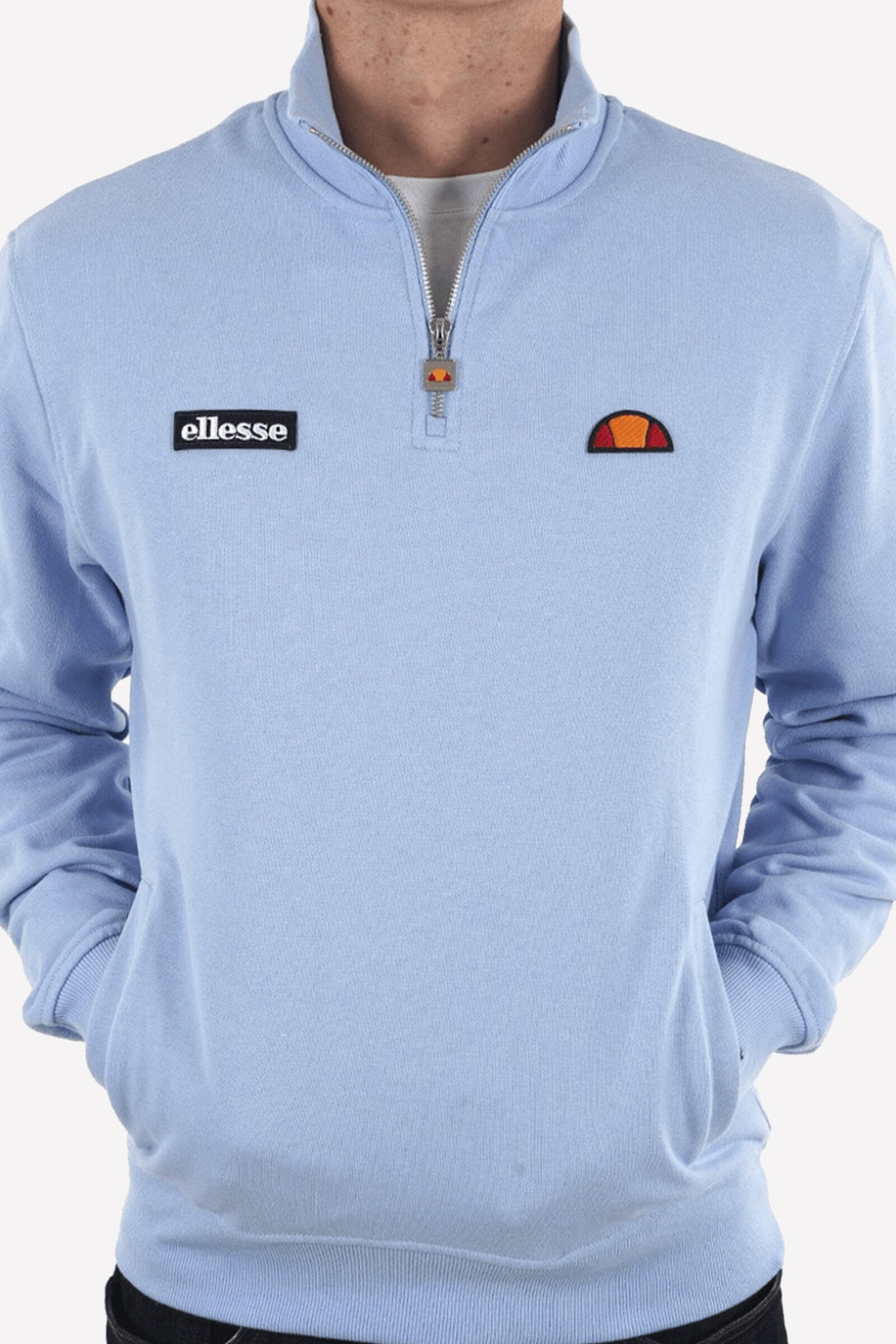 Ellesse Jersey Pelegrini 1/4 Zip Azul 2/4