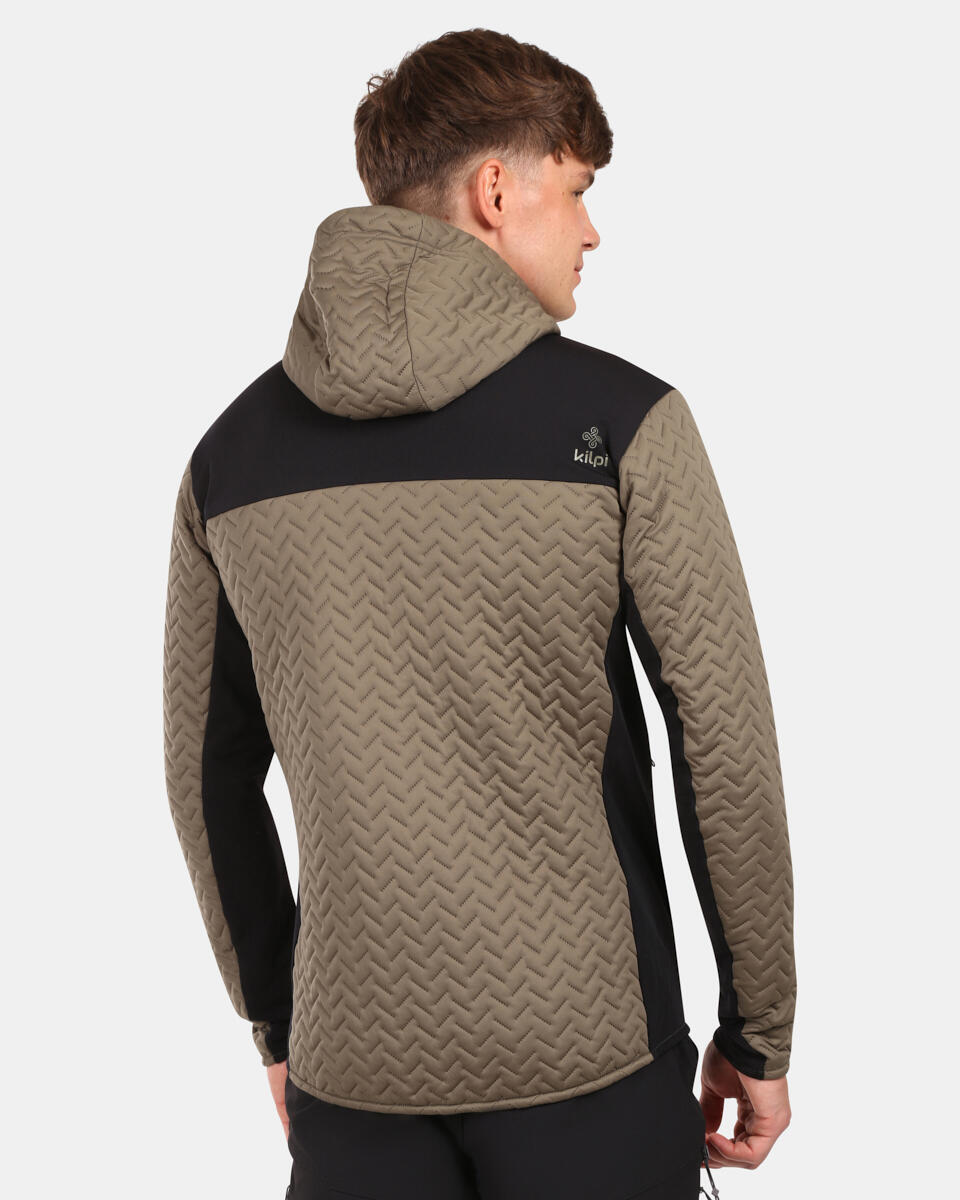 Sweat à capuche isolant Kilpi Nevia-M homme, vert 2/4