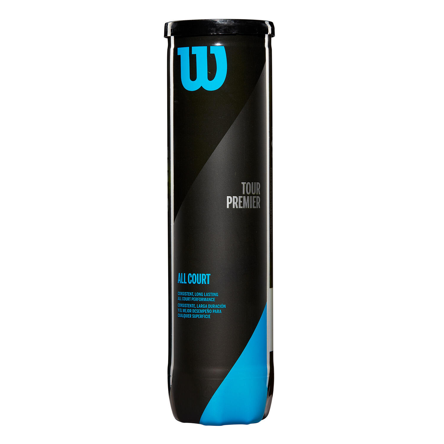 Tube met 4 tennisballen Wilson Tour Premmier All CT 2/3