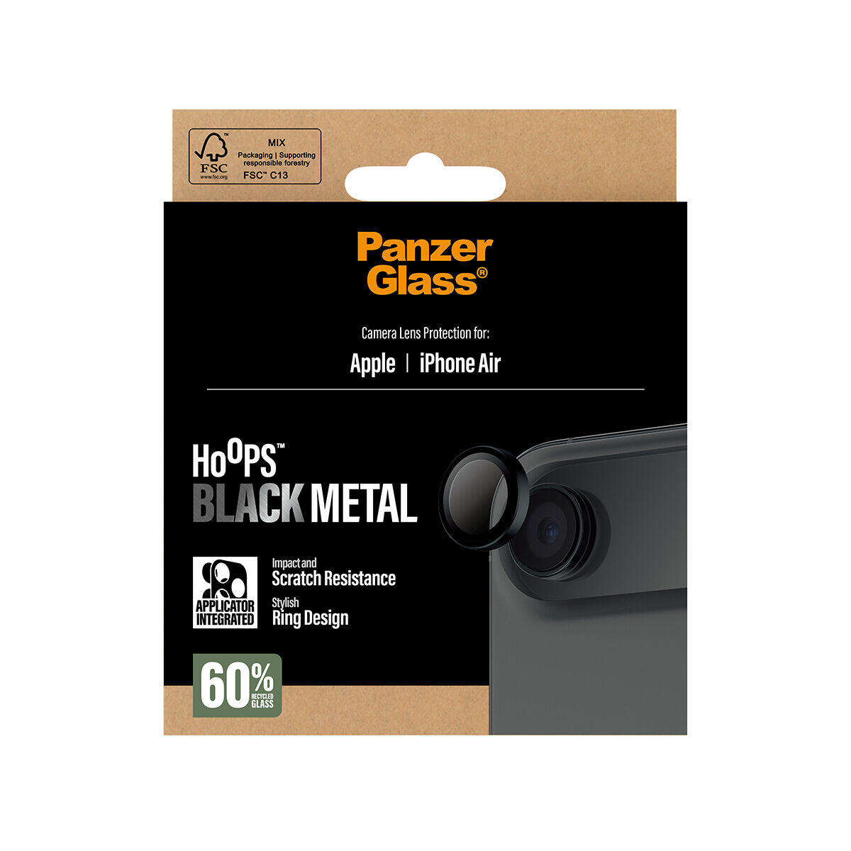 Lensbeschermer PANZERGLASS PG32259 Zwart 3/5