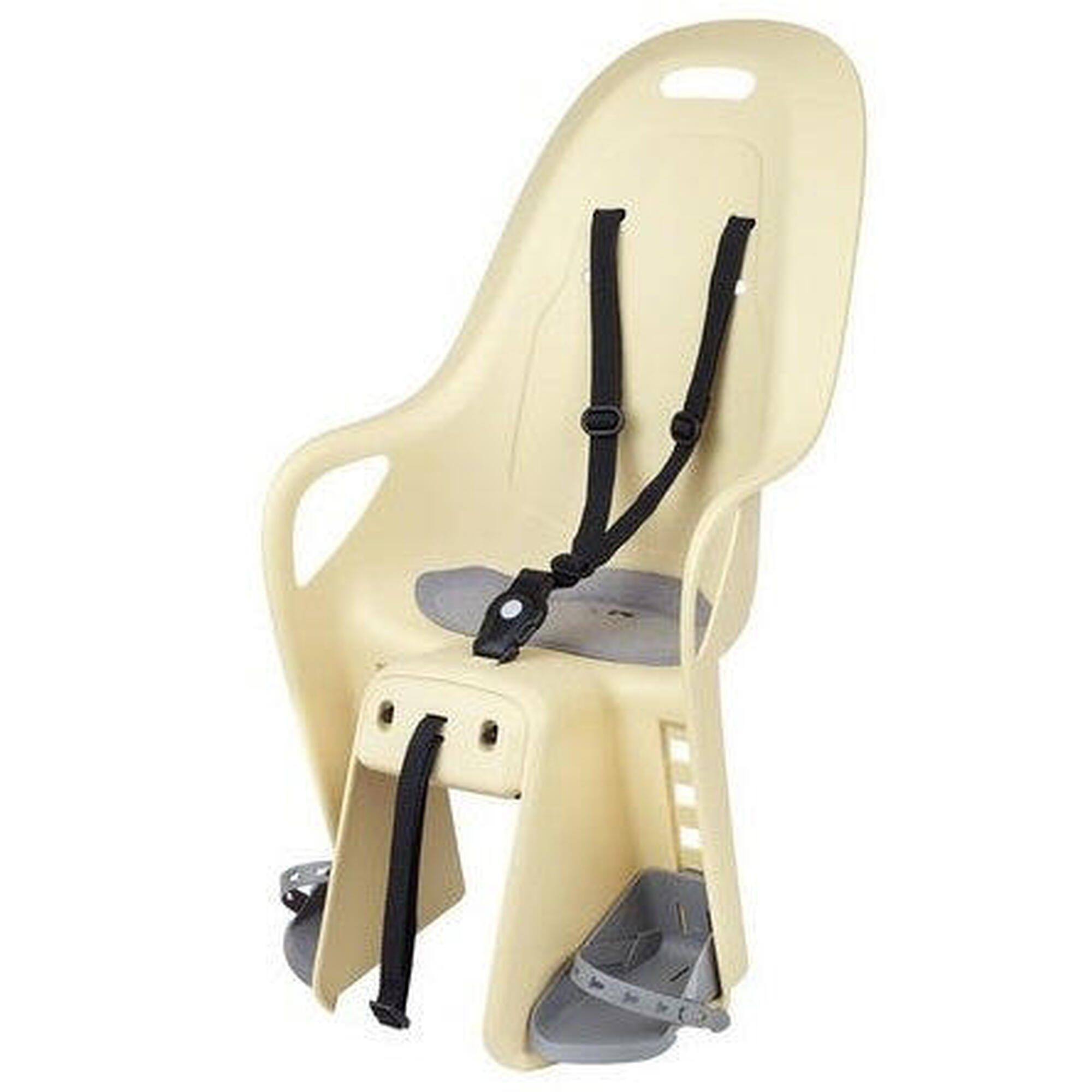 Polisport - Siège Enfant Polisport Derrière Le Support Koari Mik-hd - Jaune Gris - Siège Vélo Enfant - Gris|jaune - Decathlon