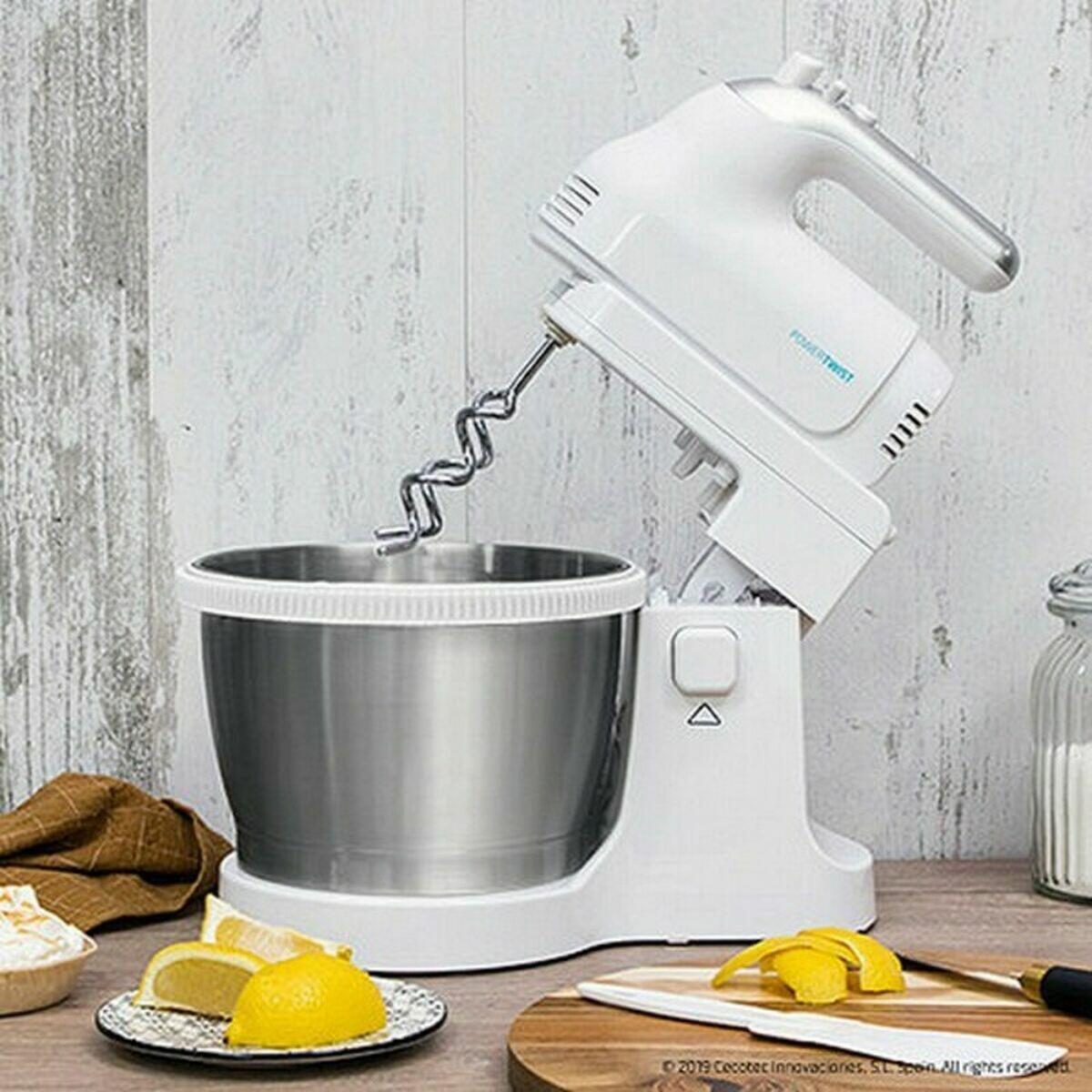 Mixer CECOTEC PowerTwist Steel 500 W 4/4