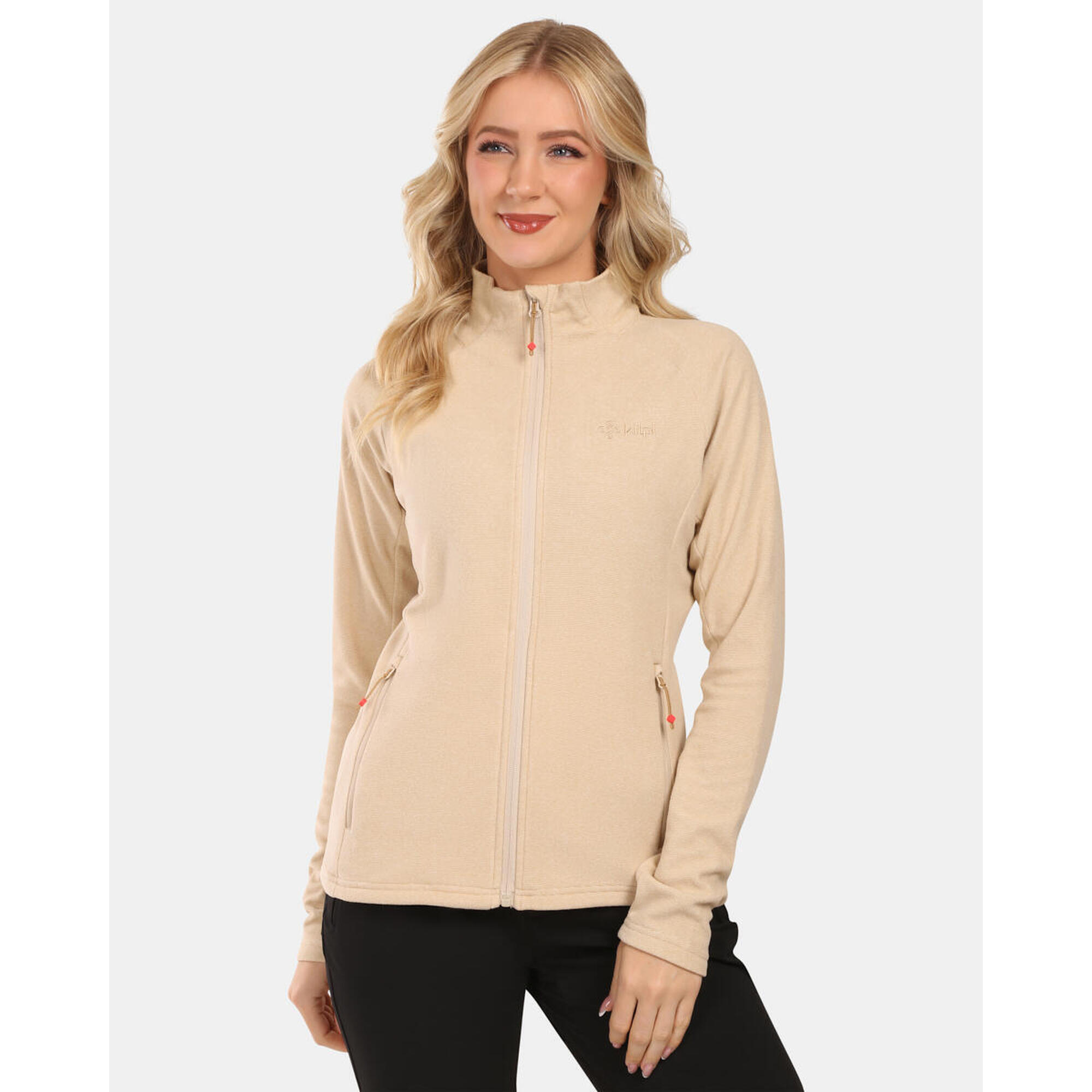 Kilpi - Couche Intermédiaire Polaire Femme Kilpi Glamer-w - Polaire - Beige - Decathlon