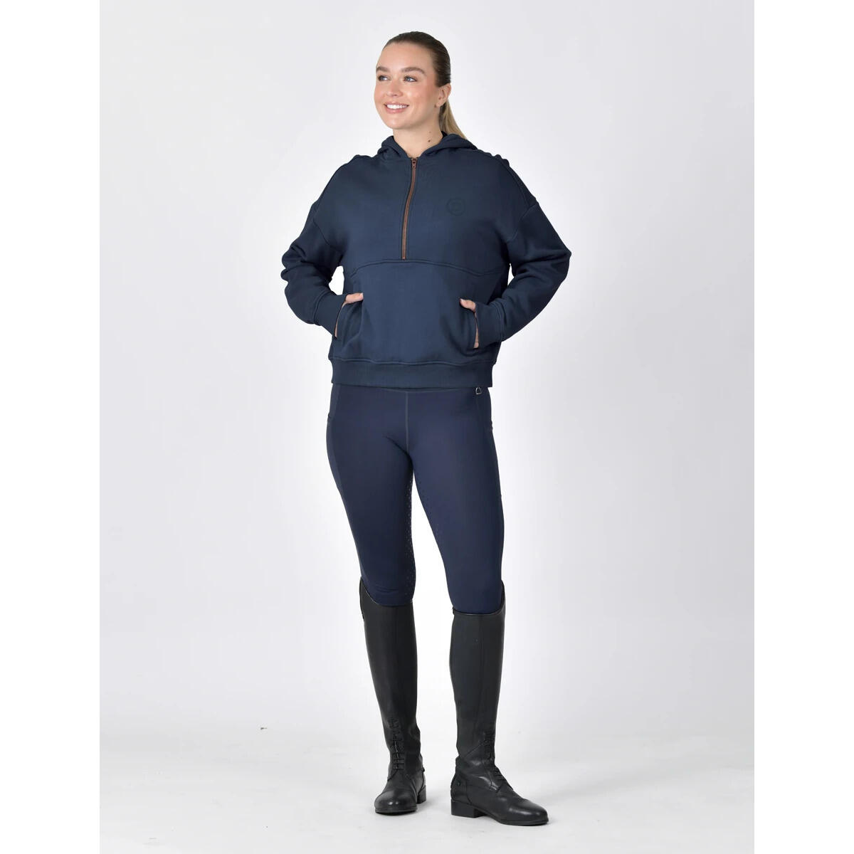 Pile con cappuccio da donna Dublin 2/5