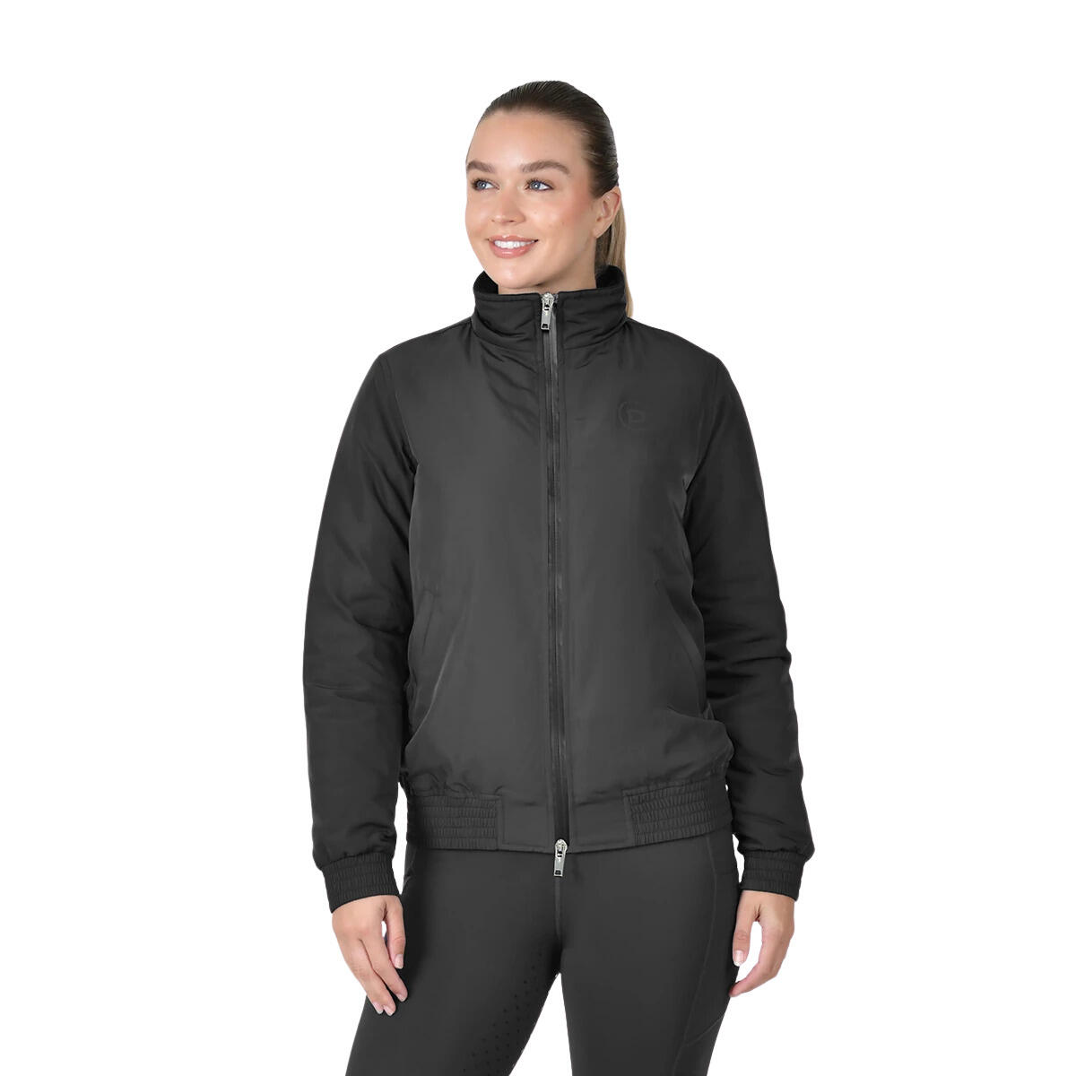 Dublin - Veste Équitation Full Zip Femme Dublin - Veste De Concours - Noir - Decathlon