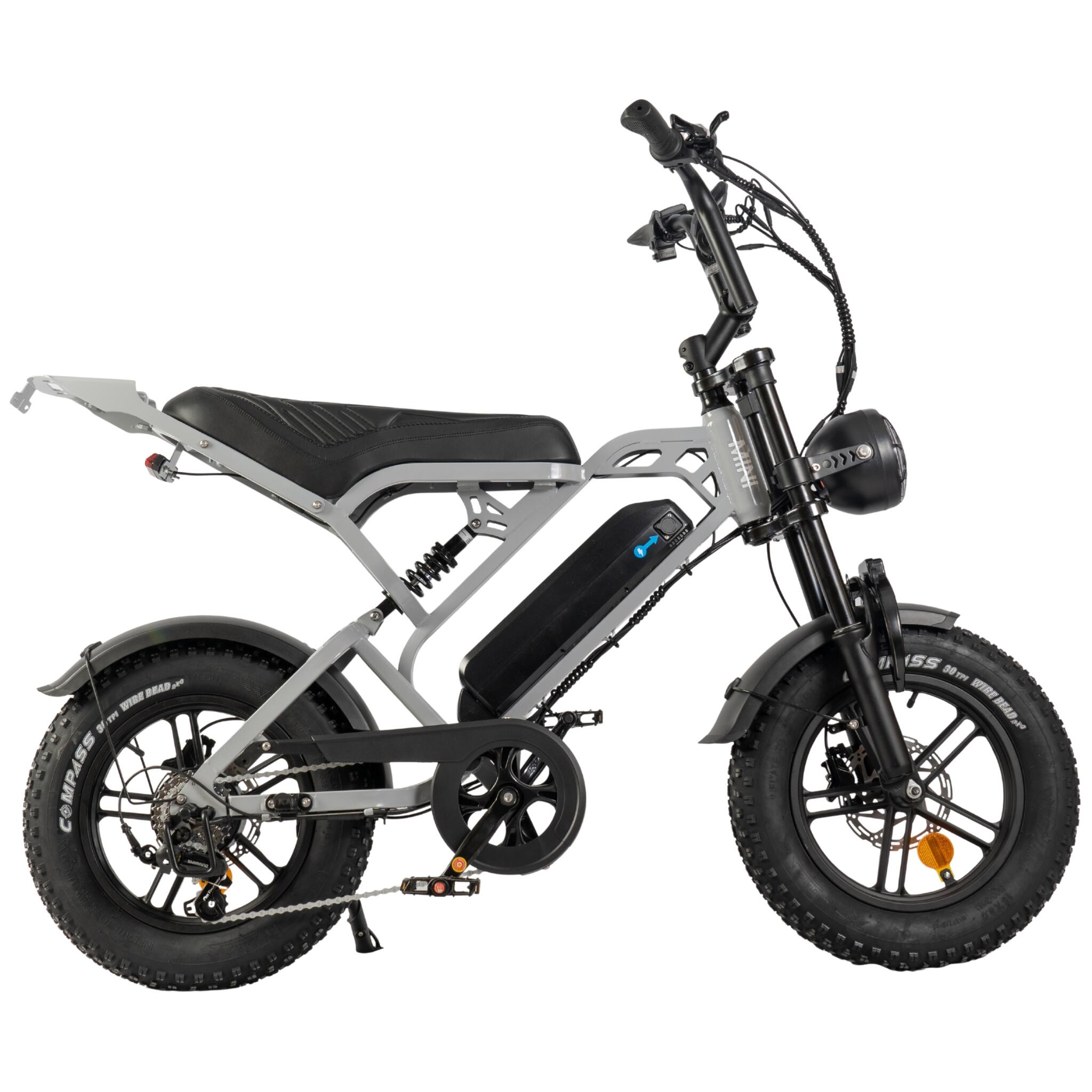 V20 pro mini E-bike, 250Watt motorvermogen, topsnelheid 25 km/u 2/6