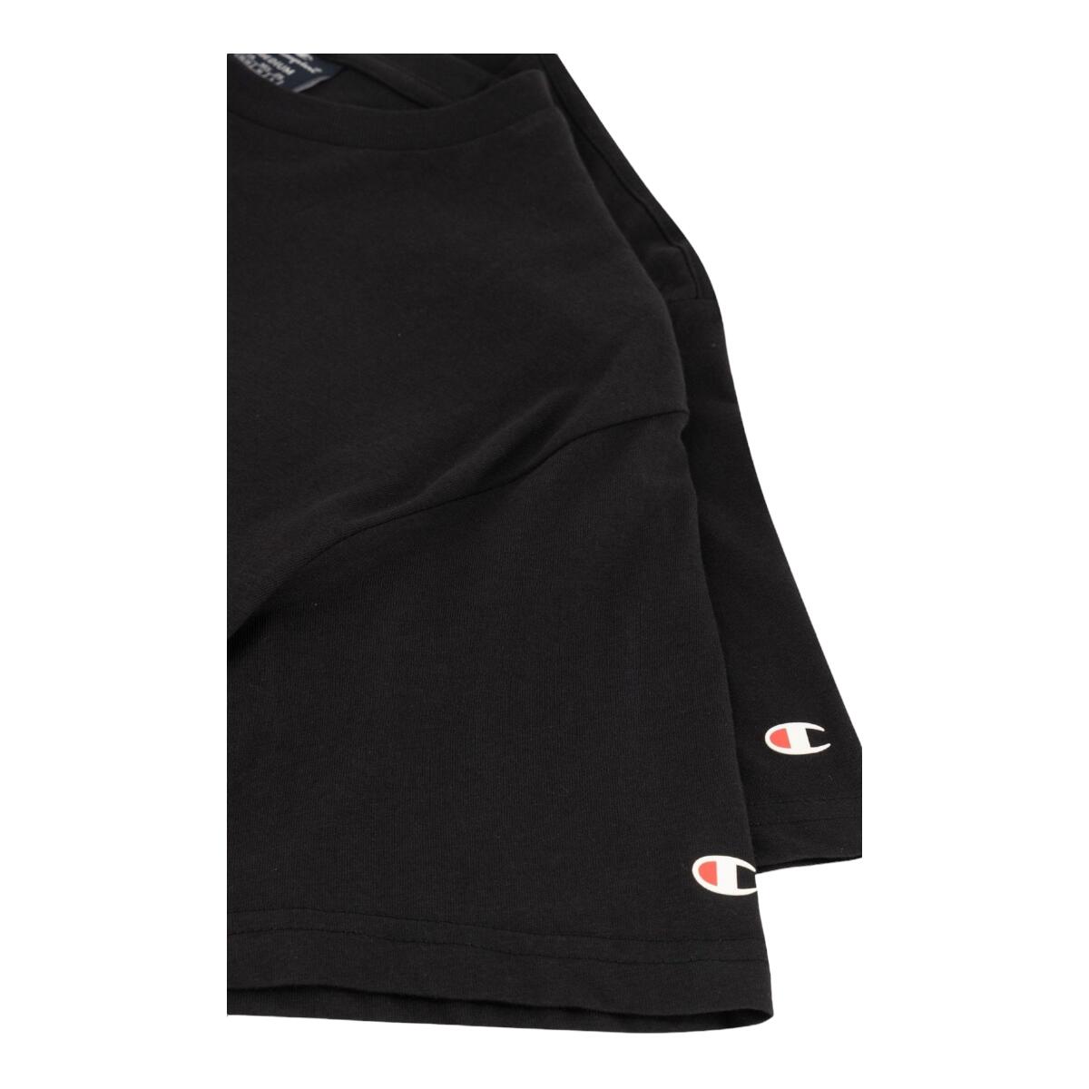 Champion Herren T-Shirt 2Pack schwarz/schwarz 5/5