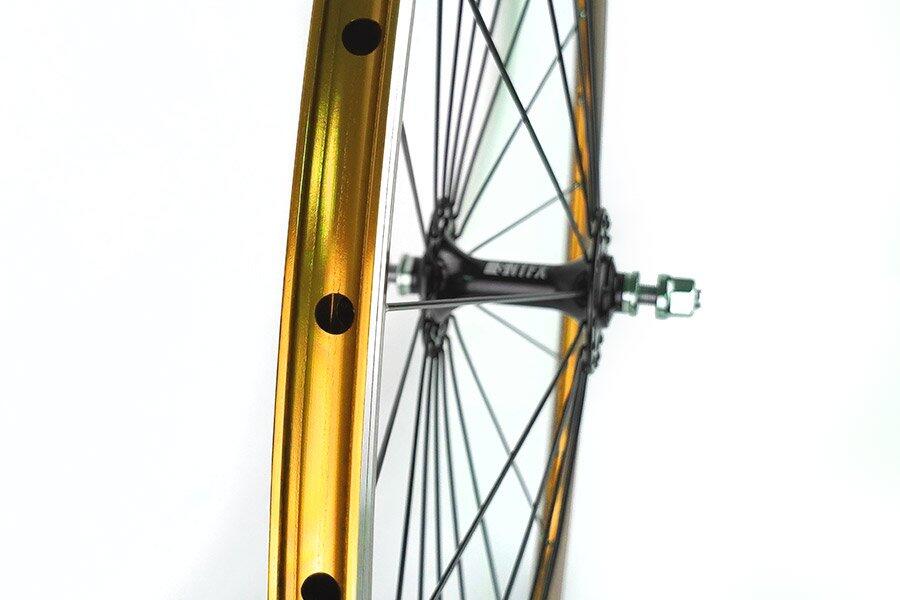 Roue Avant Fixie Origin8 Or Adz (Rayon radial) 3/5