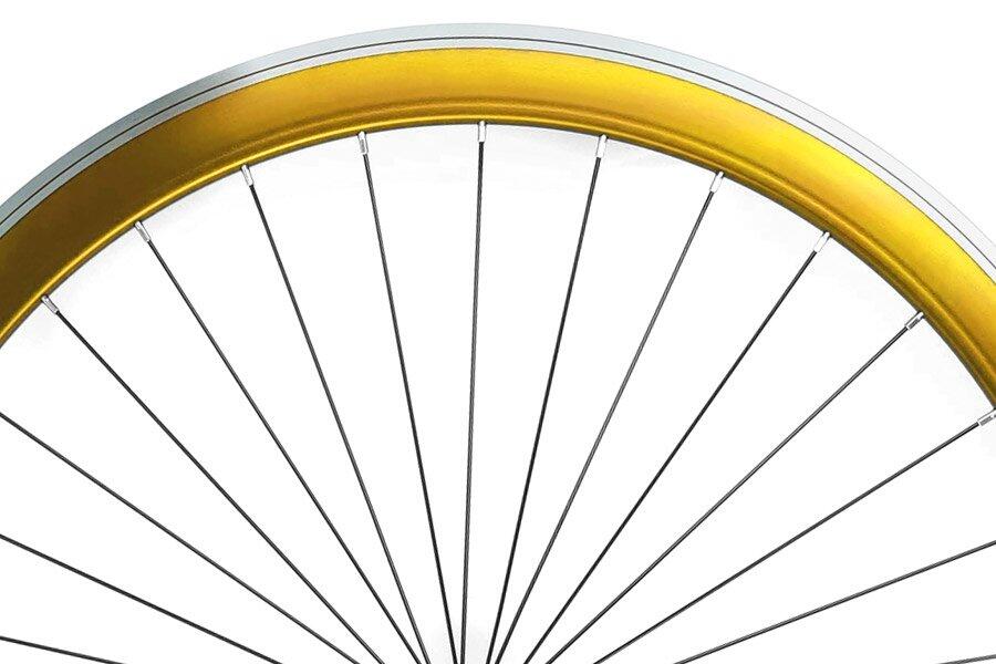 Roue Avant Fixie Origin8 Or Adz (Rayon radial) 2/5
