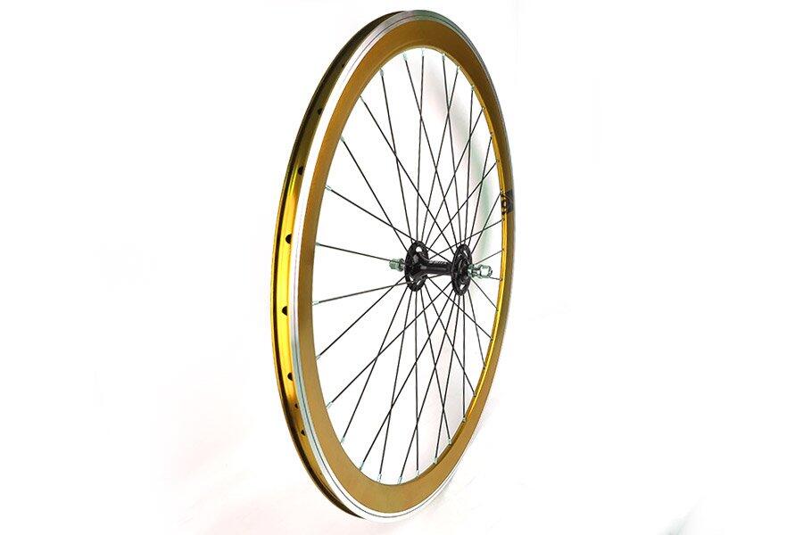 Roue Avant Fixie Origin8 Or Adz (Rayon radial) 4/5