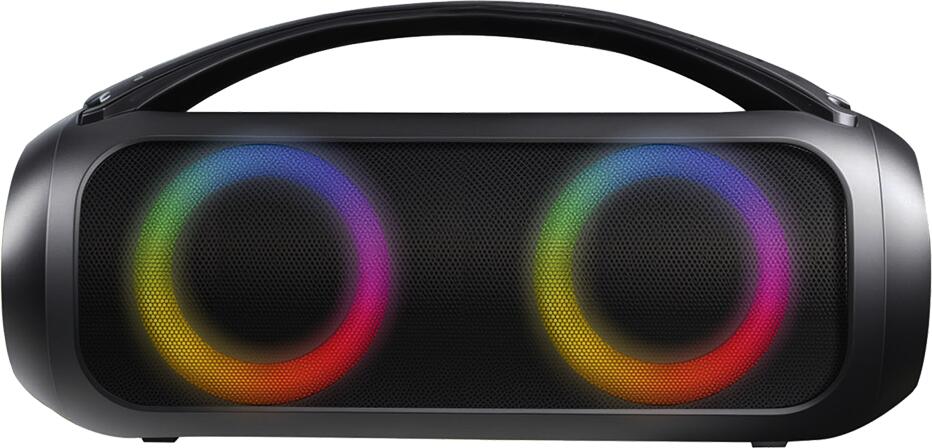 Enceinte Bluetooth® Boost 40W Etanche Lumineuse Poignée de transport 2/3
