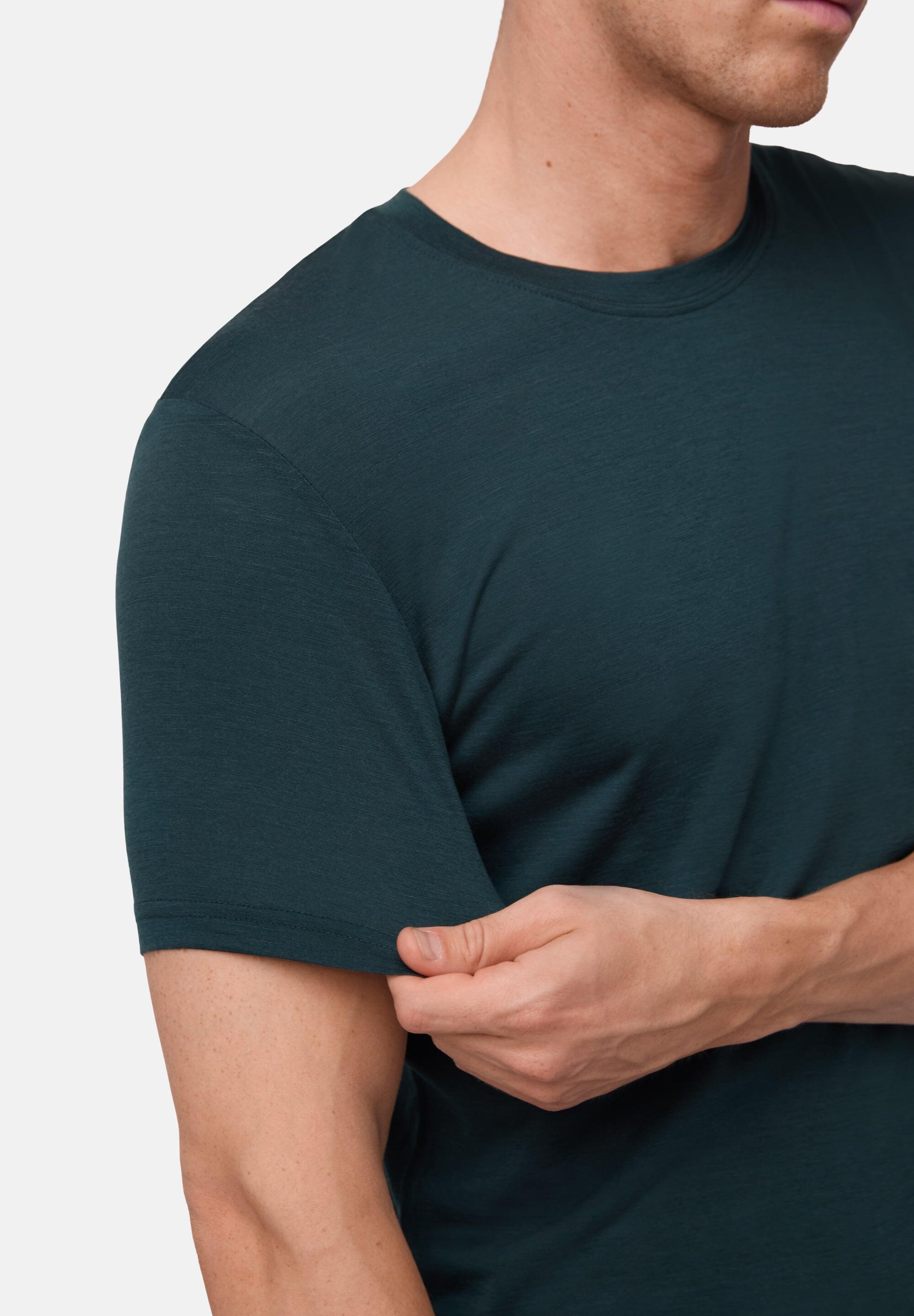 Camiseta de lana merina 100% para hombre ligera y antiolor 1 unidad 5/6