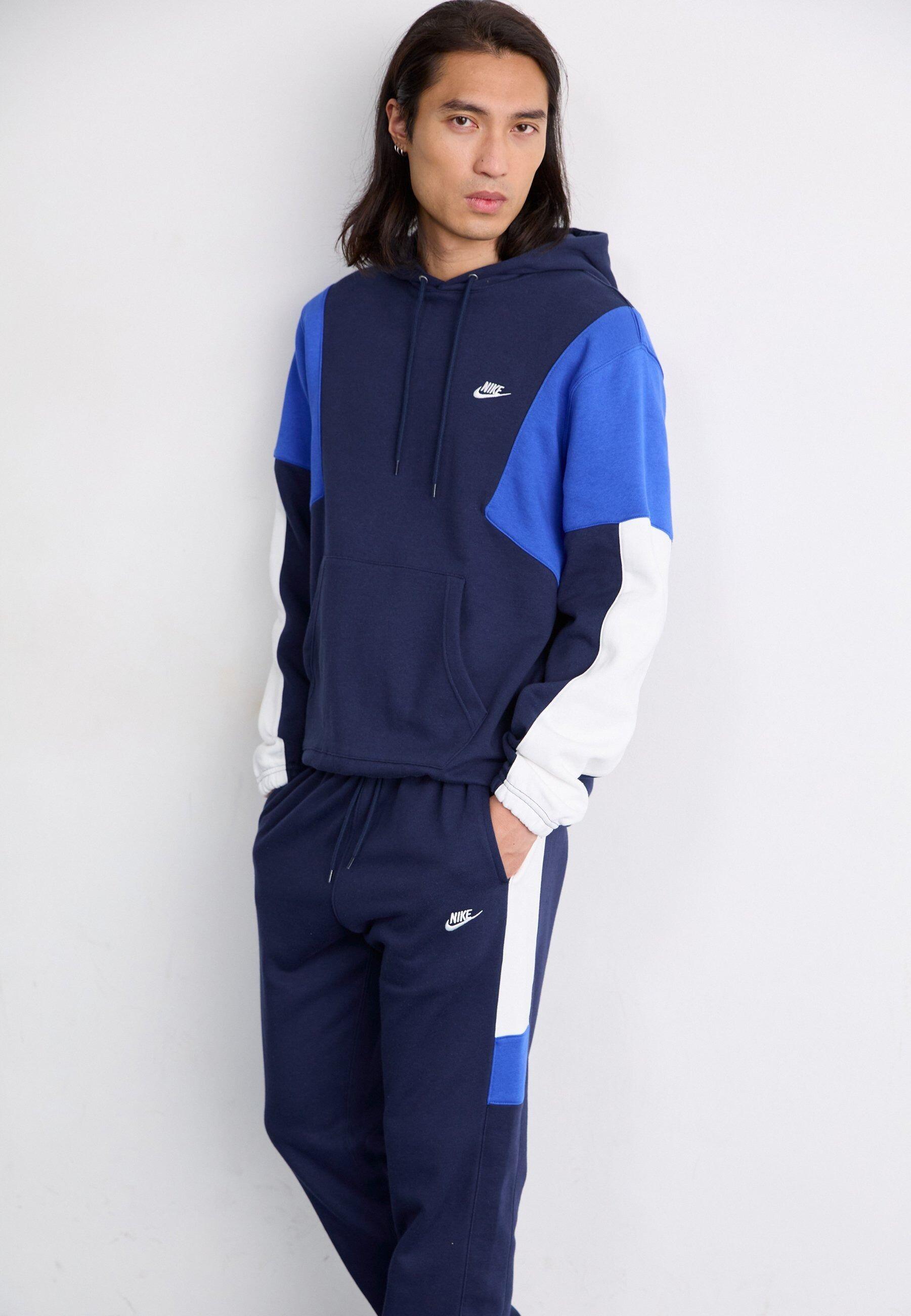 Tute complete uomo (fleece) nike blu 2/7
