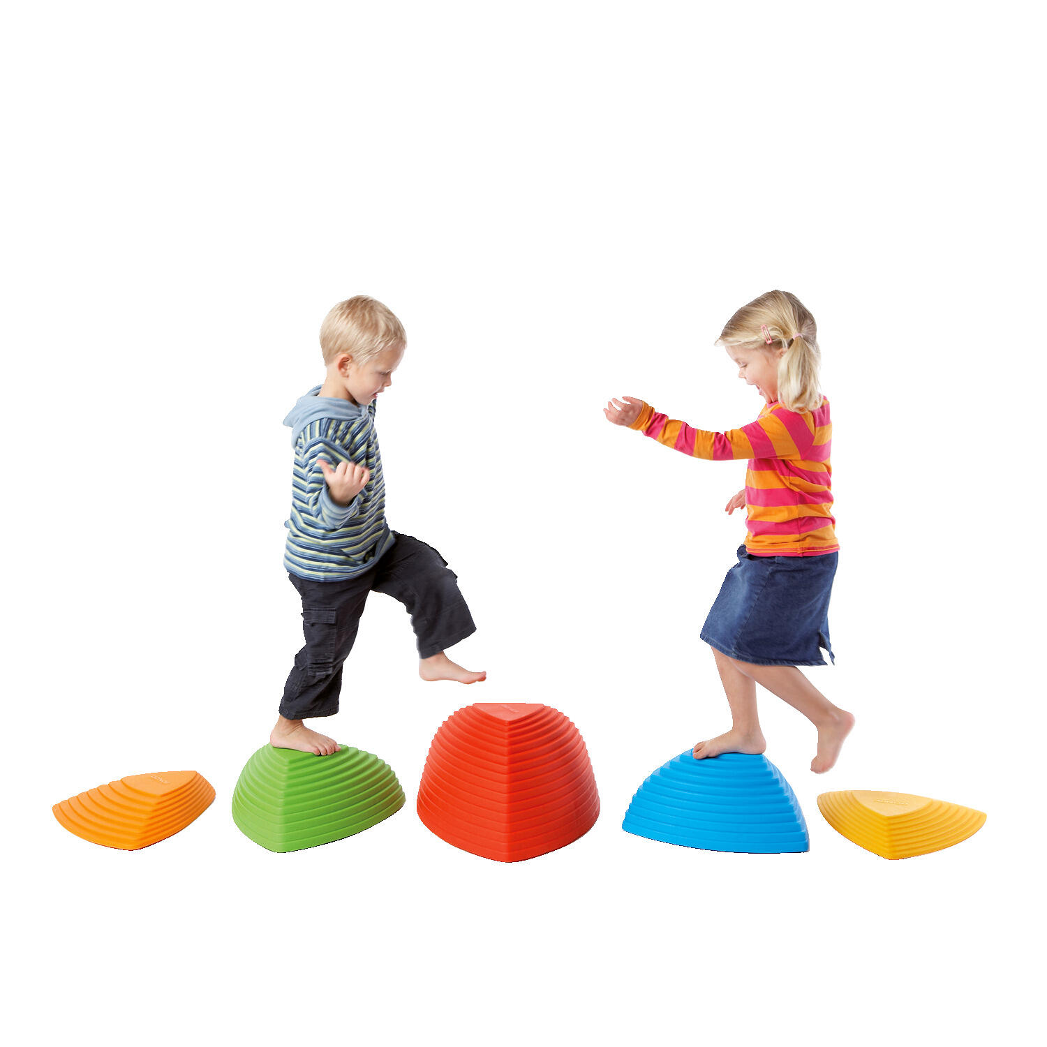Balanciersteine-Set Bunt Gesundheitssport Unisex 3/3