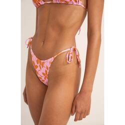 Bora Bora Floral Tie Side Hi Cut - Bas de Maillot Femme