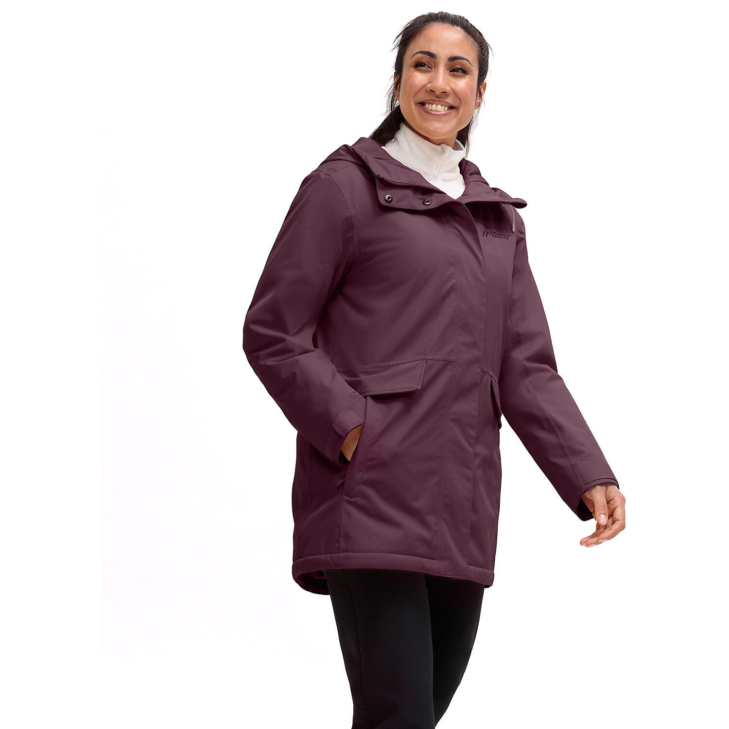 Abrigo de mujer Maier Sports Lisbon Coat 3/7