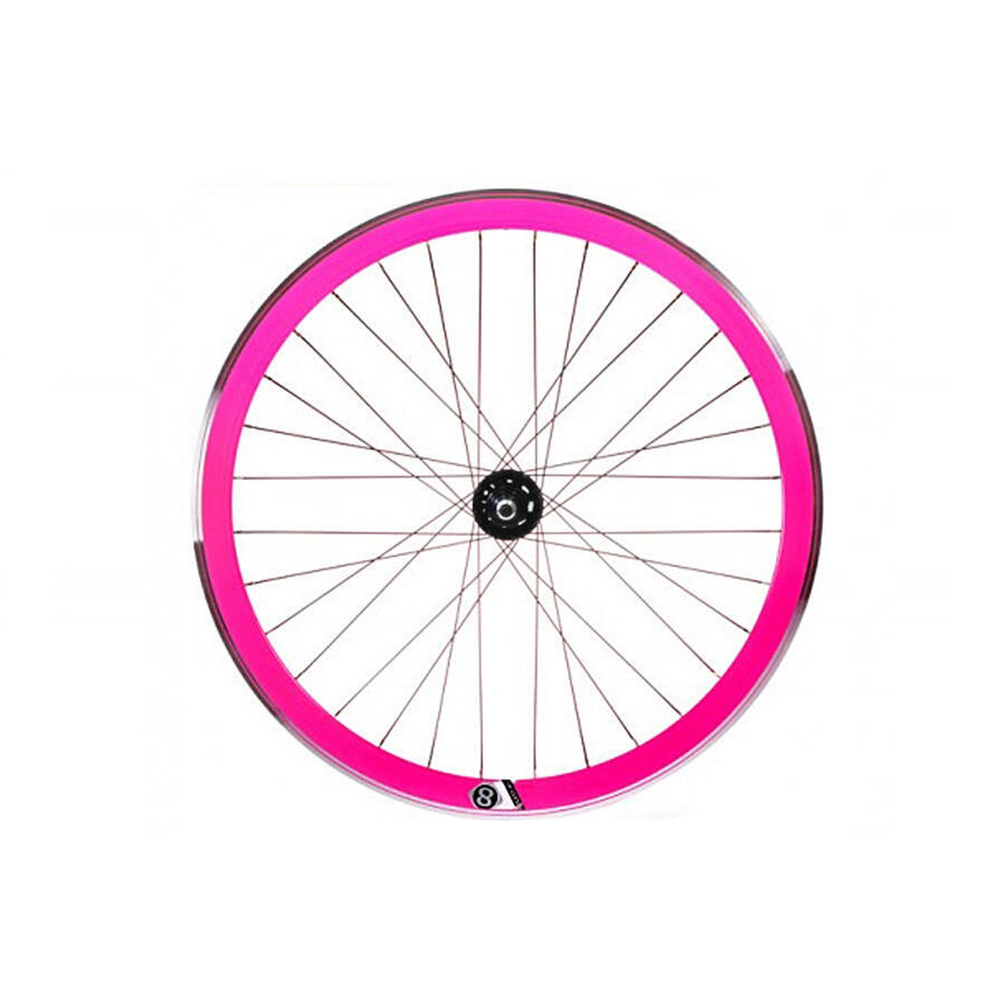 Origin8 - Roue Avant Fixie Origin8 Rose - Rayon Roue - 28" - Decathlon