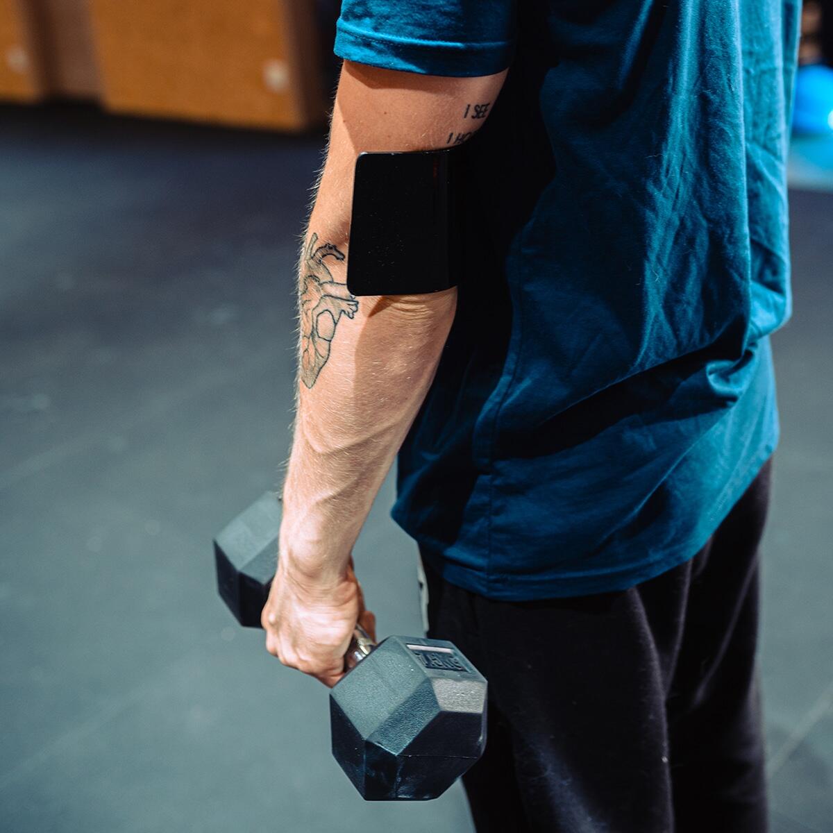 Arm blaster isolateur en acier pour biceps et triceps GladiatorFit 5/5