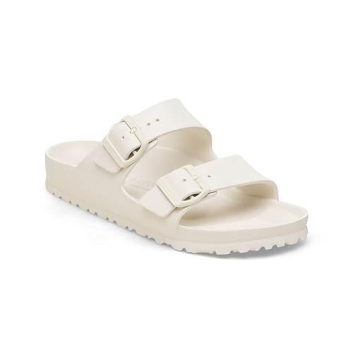 Sandales Plates Femme Birkenstock Arizona Eva Beige 2/6