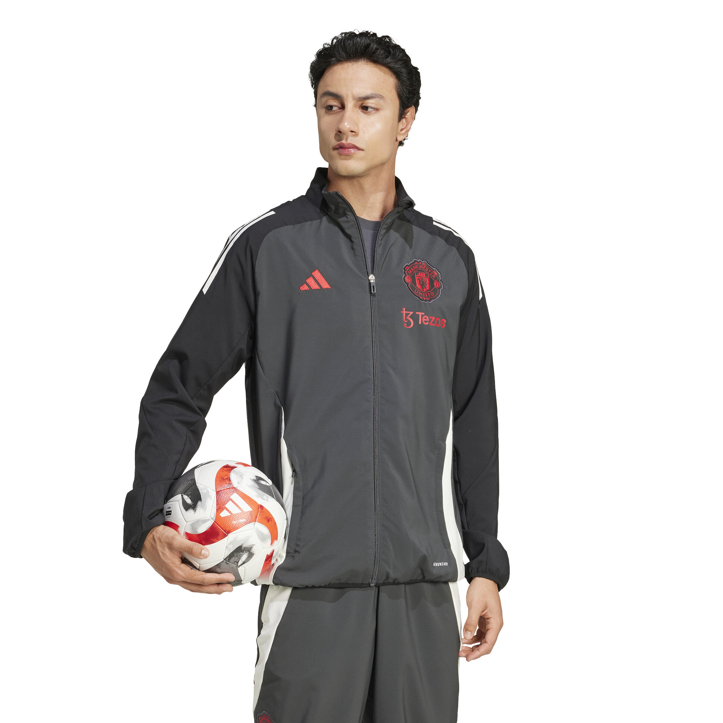 Veste de présentation Manchester United Tiro 2024/25 2/6