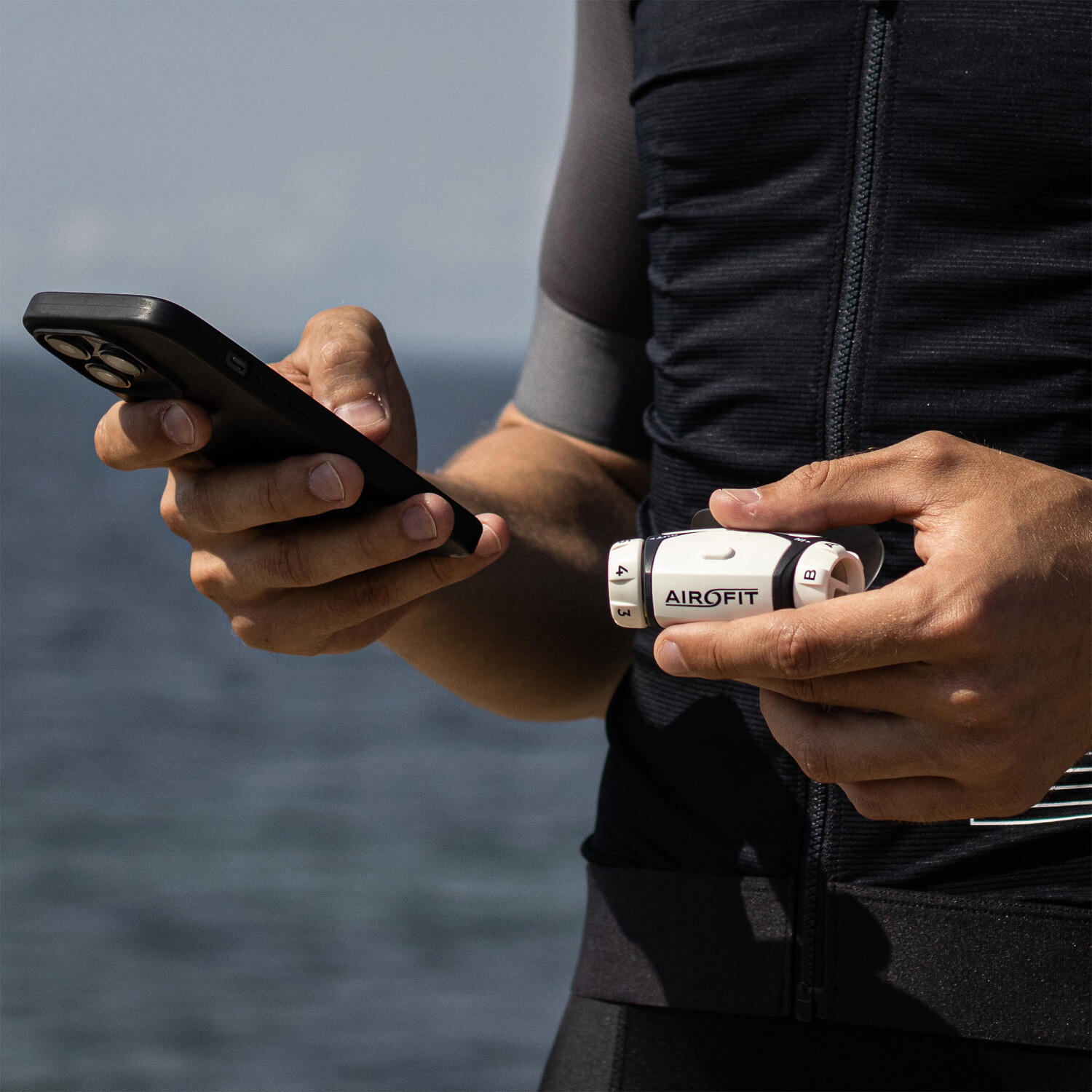 Multisportowy trenażer oddechowy PRO 2 + porady i informacje zwrotne