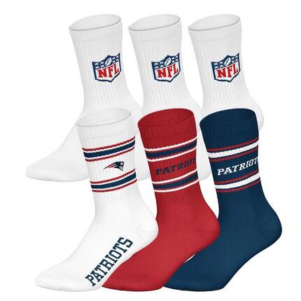 Socken Unisex 6er Pack Stretch-NFL 6Pack Crew Socks