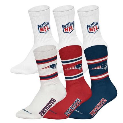 Socken Unisex 6er Pack Stretch-NFL 6Pack Crew Socks
