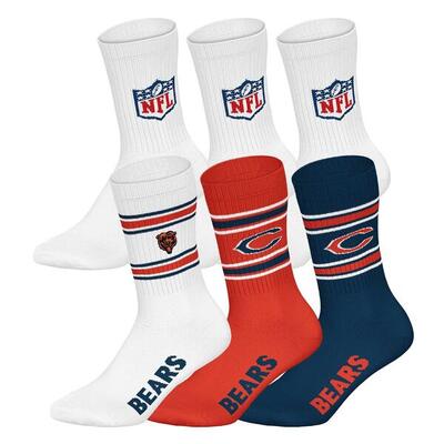 Socken Unisex 6er Pack Stretch-NFL 6Pack Crew Socks