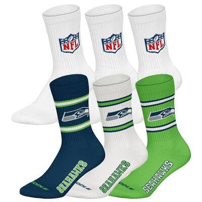 Socken Unisex 6er Pack Stretch-NFL 6Pack Crew Socks