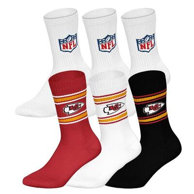 Socken Unisex 6er Pack Stretch-NFL 6Pack Crew Socks