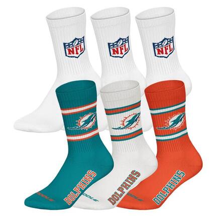 Socken Unisex 6er Pack Stretch-NFL 6Pack Crew Socks