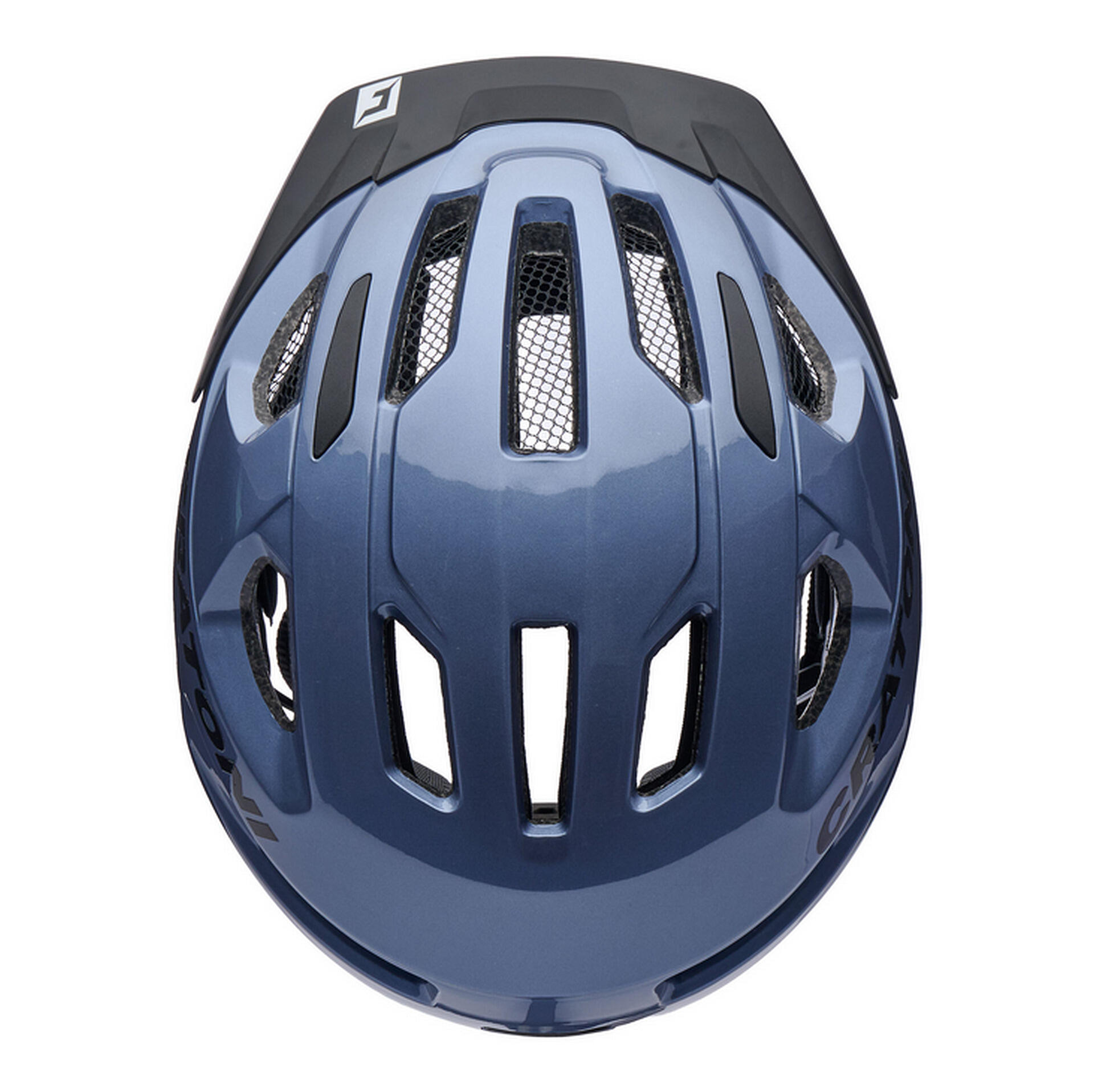 Capacete Cratoni C-Swift azul denim metálico UNI 3/4