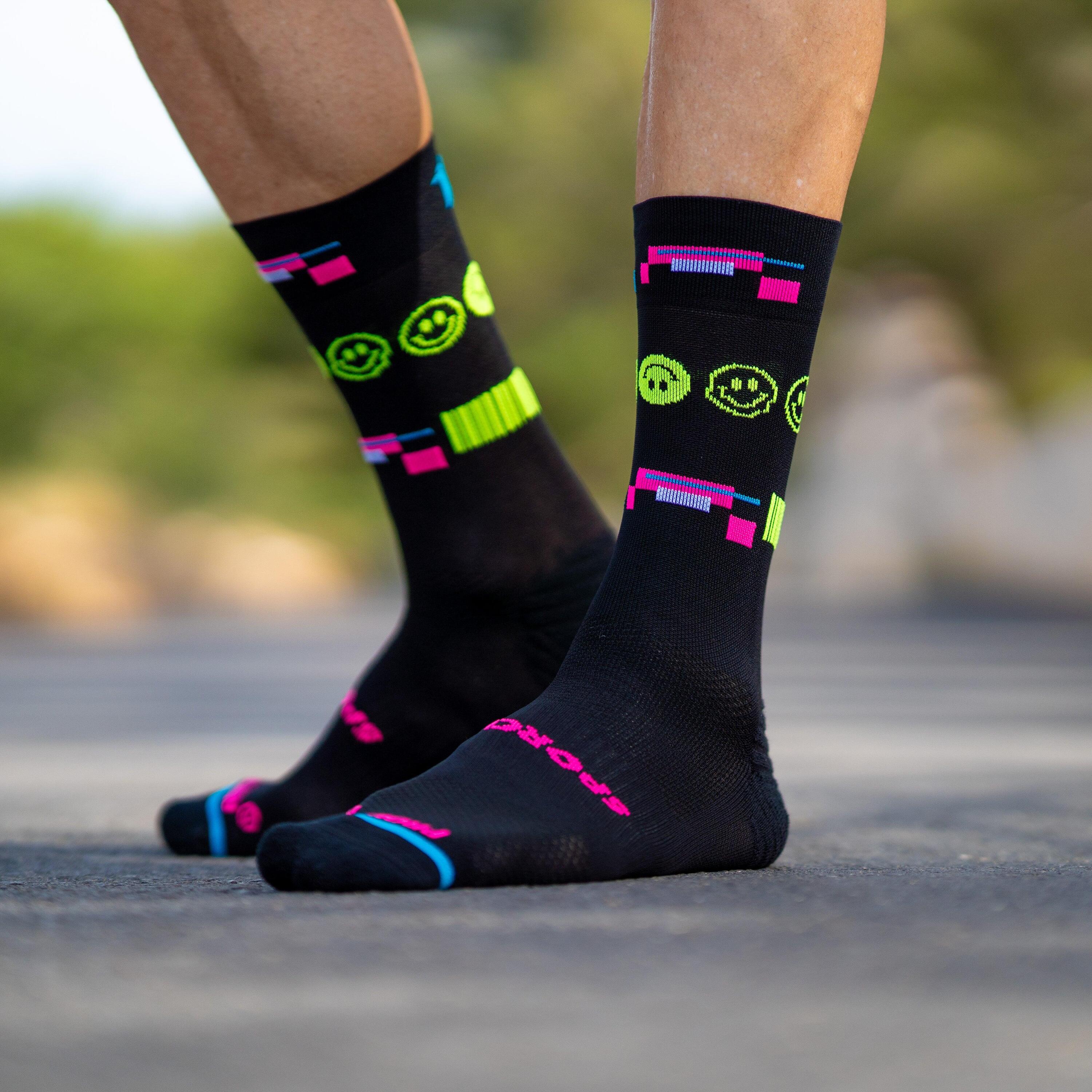 80´S NIGHT BLACK - CALCETÍN RUNNING 4/5