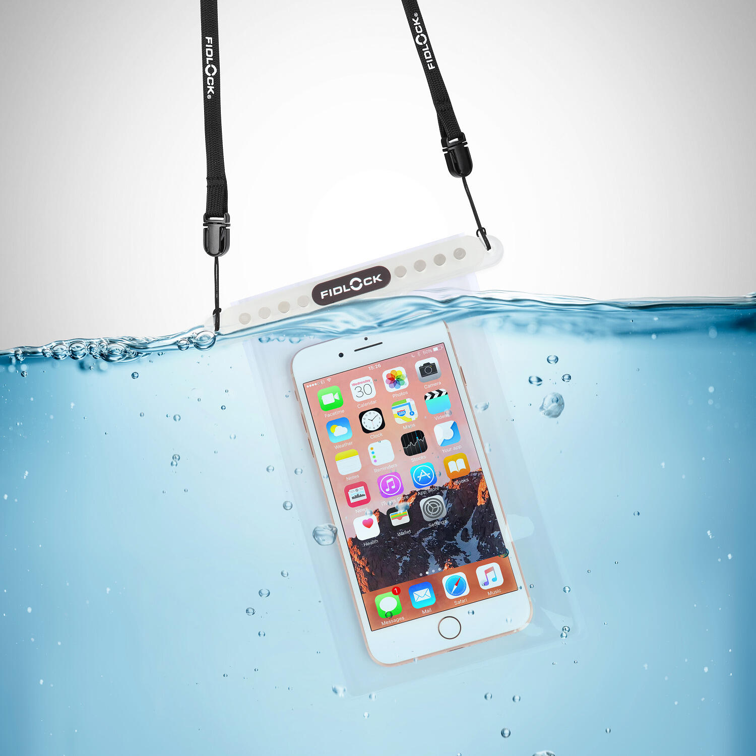 Custodia impermeabile per SUP | HERMETIC dry bag medi,  trasparente 2/5
